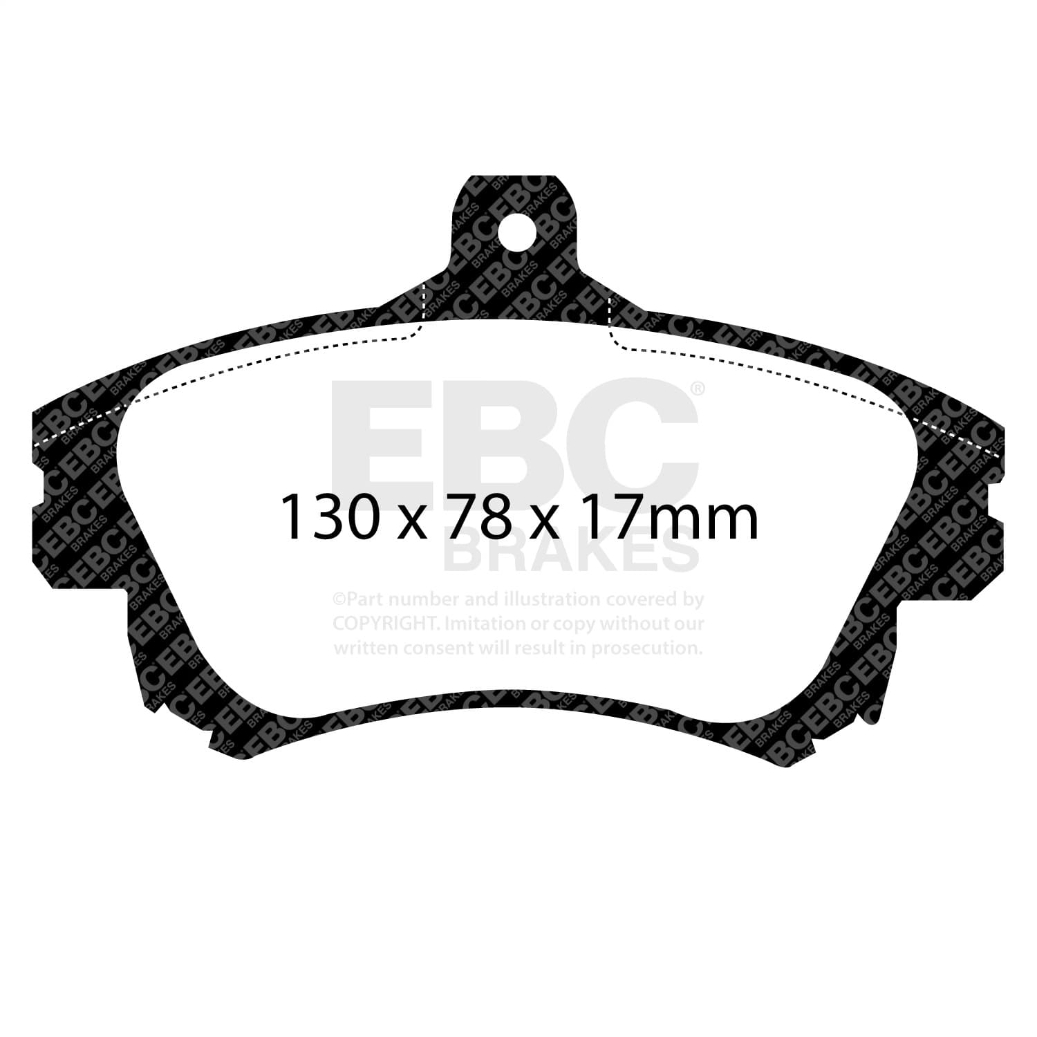 EBC Brakes - DP41139R - Disc Brake Pad image 5
