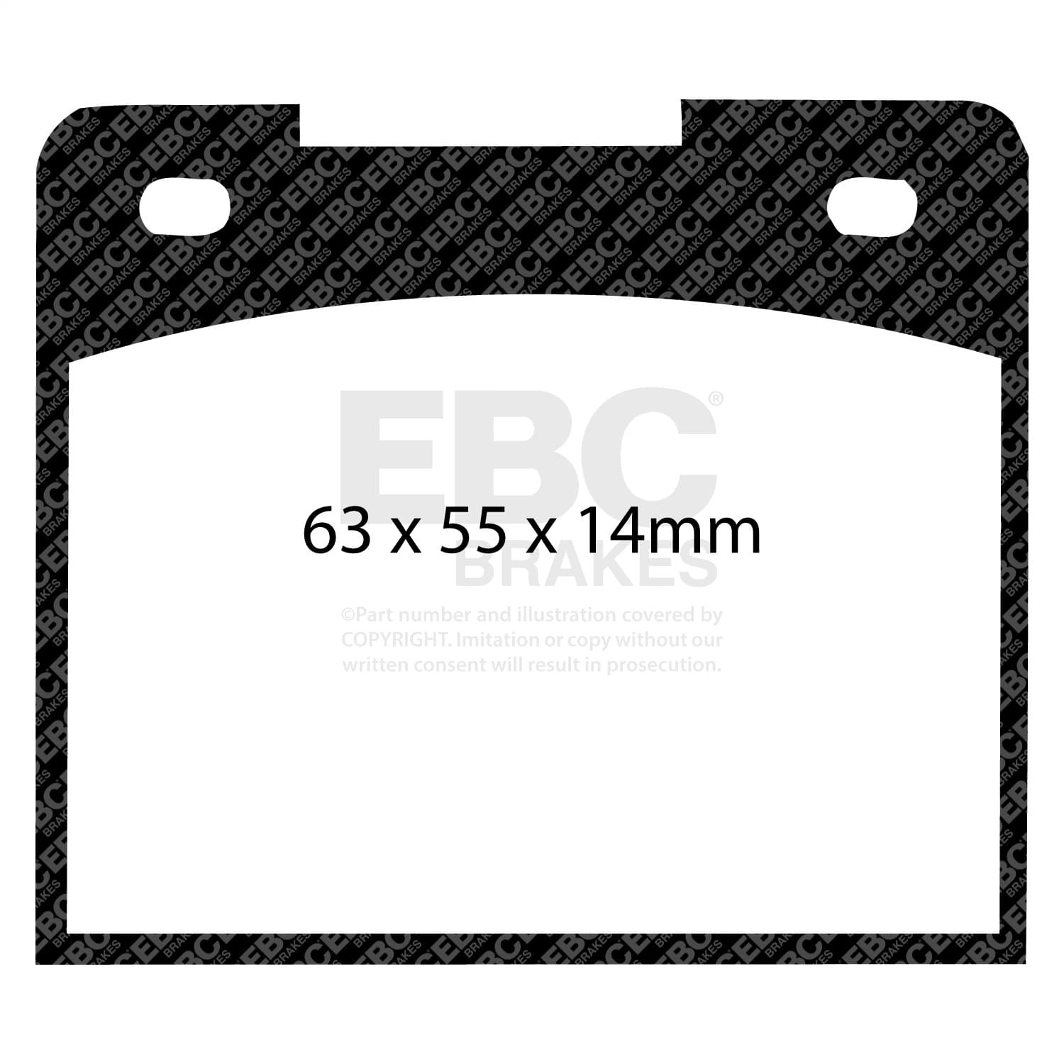 EBC Brakes - DP2114 - Disc Brake Pad image 4