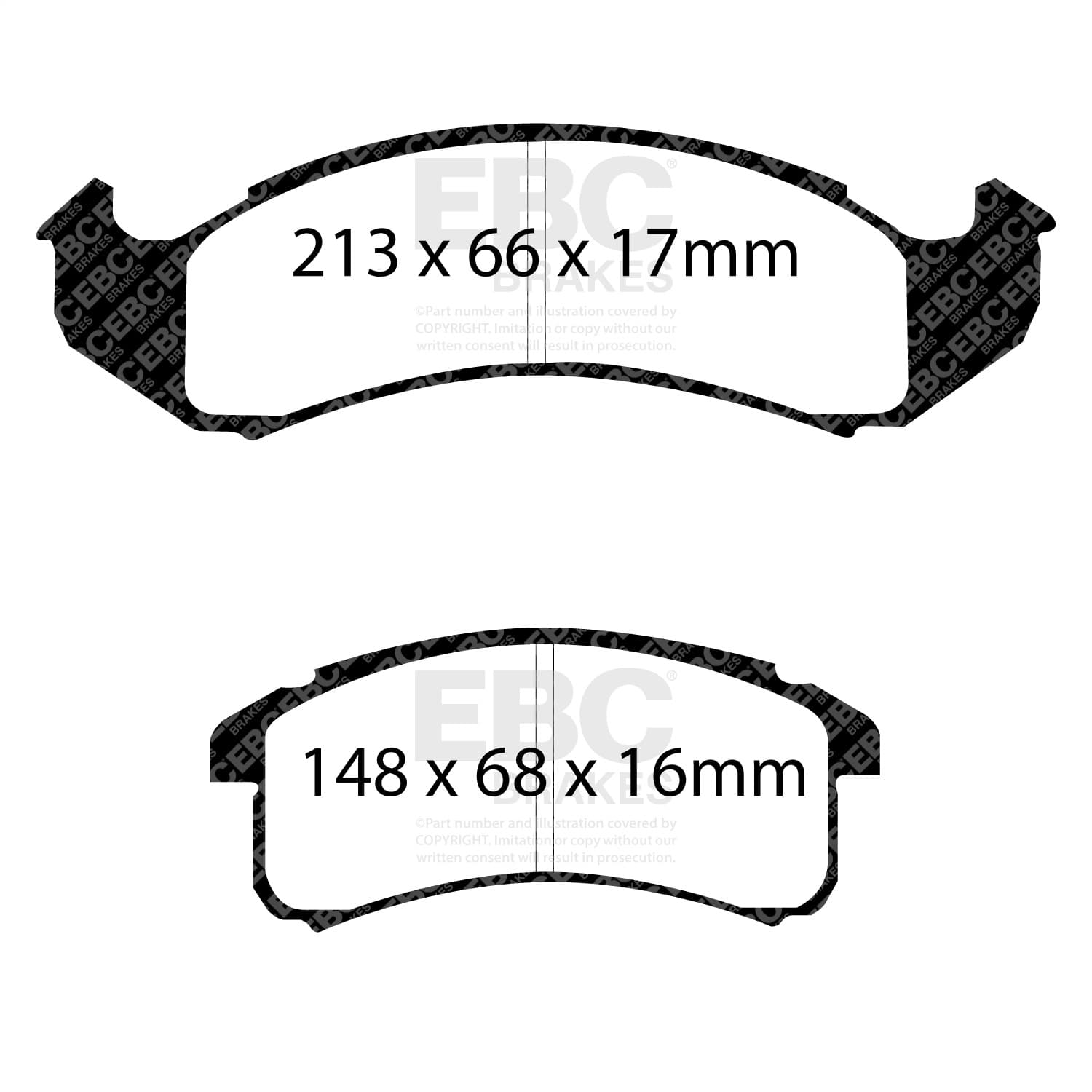 EBC Brakes - DP21142 - Disc Brake Pad image 4