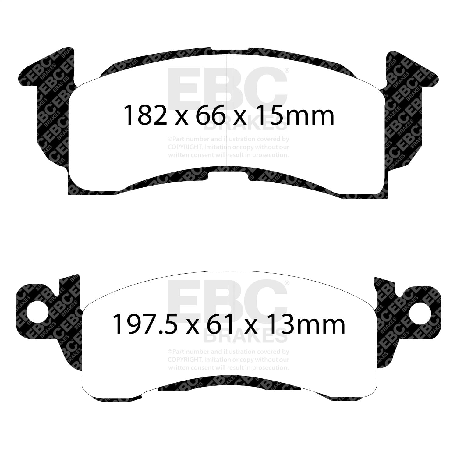 EBC Brakes - DP41145R - Disc Brake Pad image 4
