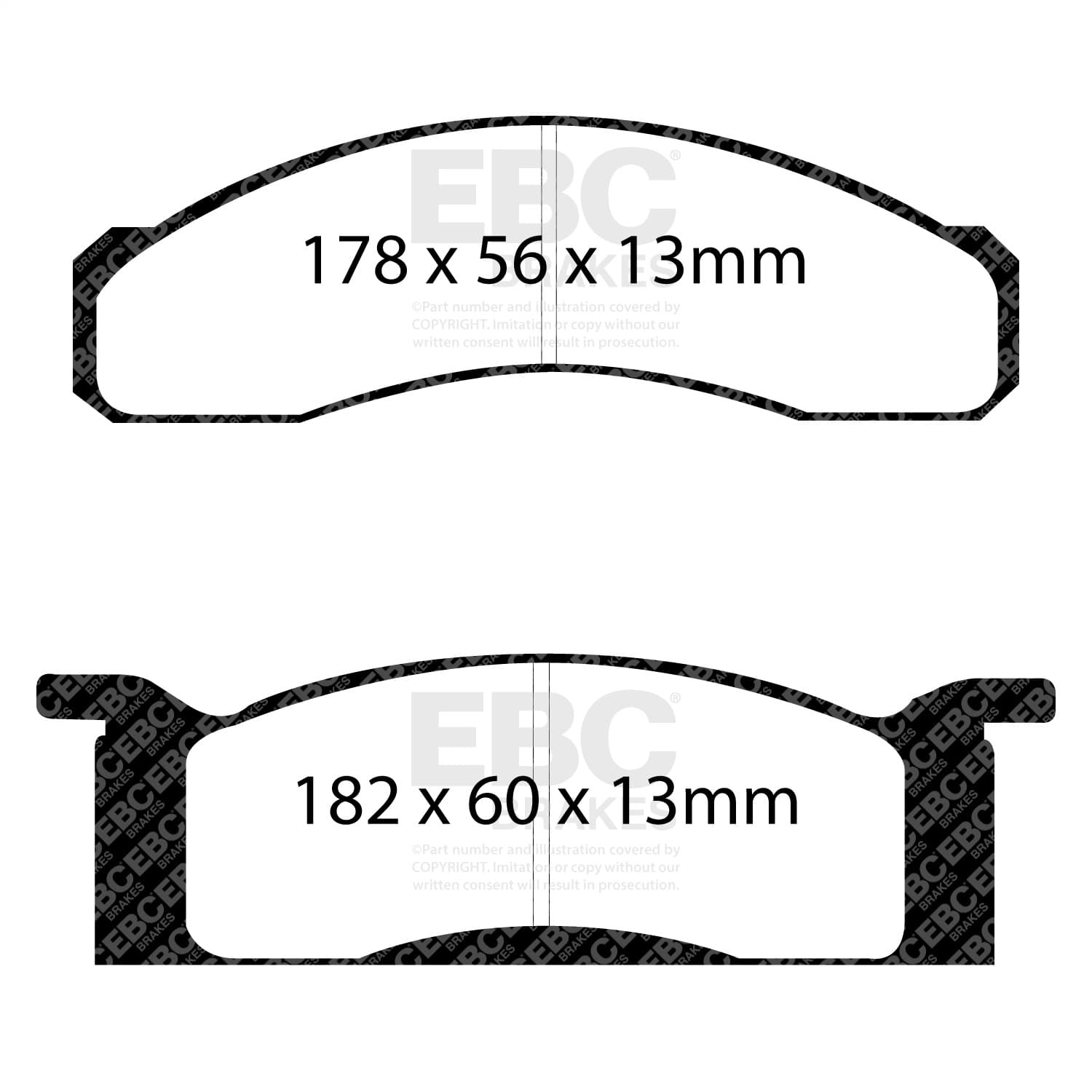 EBC Brakes - DP41158R - Disc Brake Pad image 5