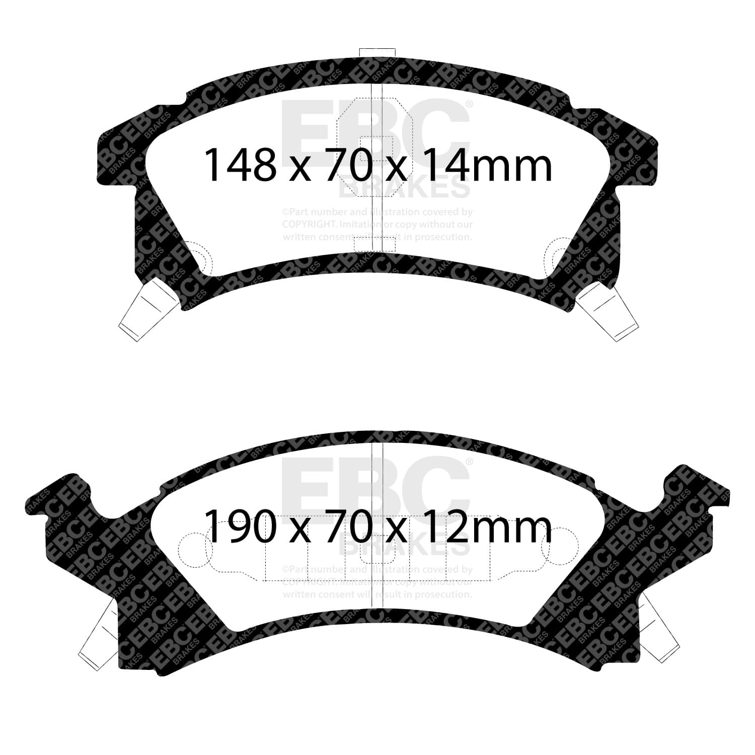 EBC Brakes - DP21175 - Disc Brake Pad image 5