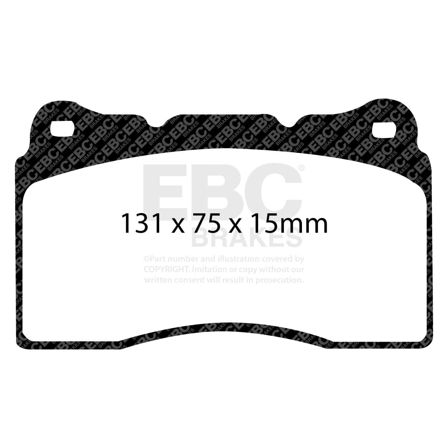 EBC Brakes - DP21210 - Disc Brake Pad image 4