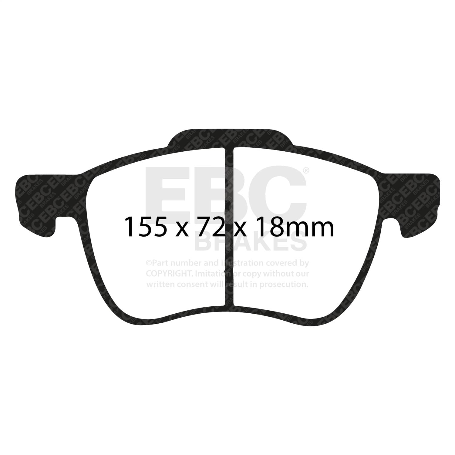 EBC Brakes - DP21229 - Disc Brake Pad image 4