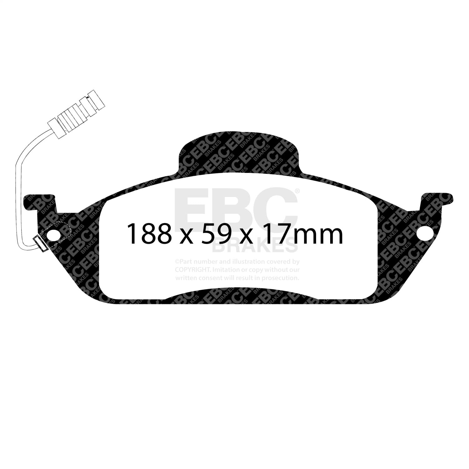 EBC Brakes - DP31232C - Disc Brake Pad image 4