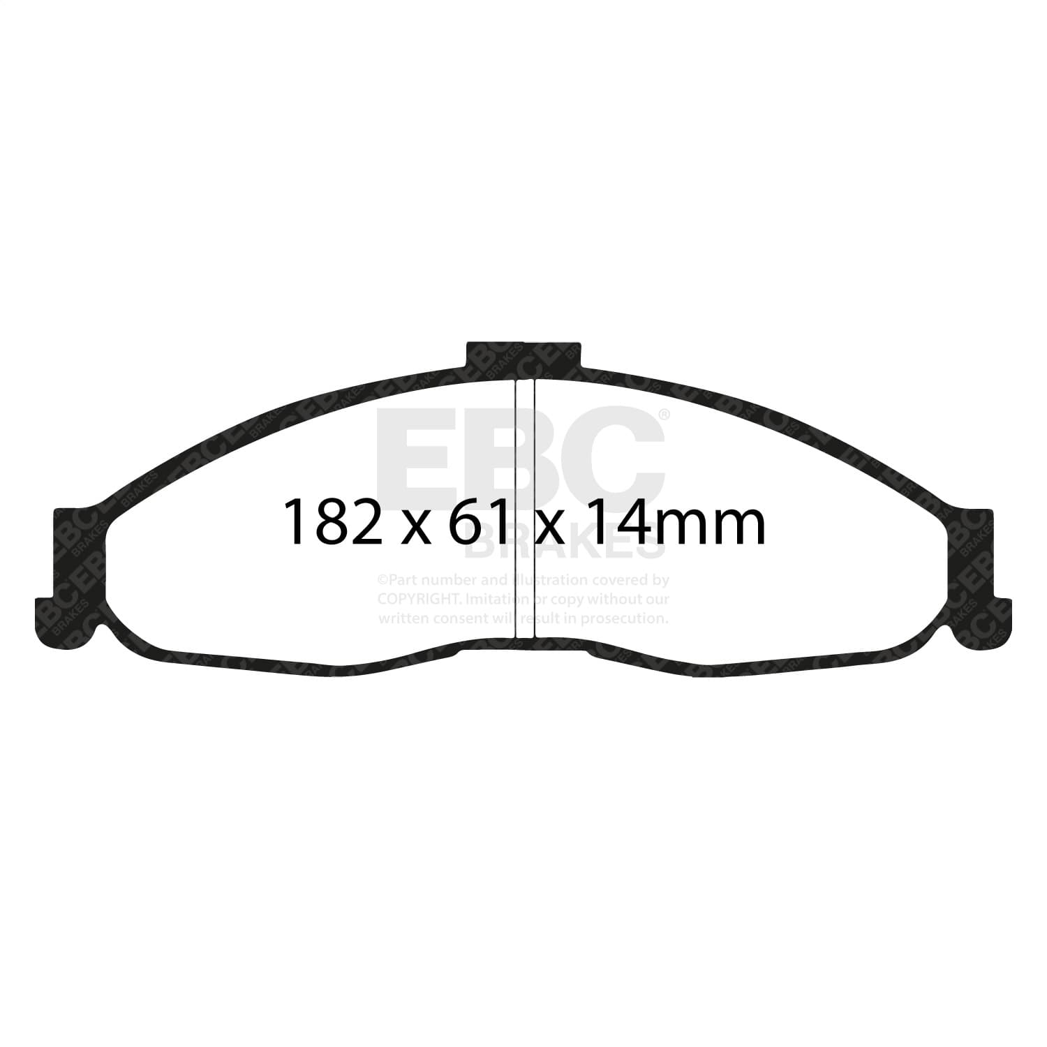 EBC Brakes - DP21239 - Disc Brake Pad image 4