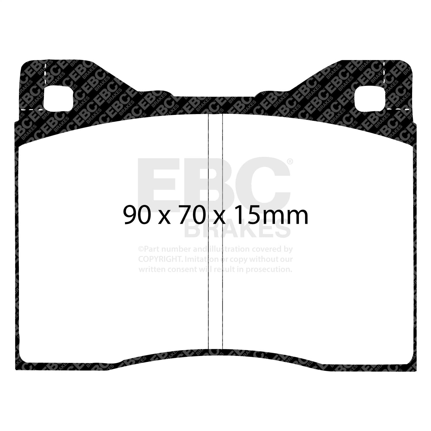 EBC Brakes - S11KR1538 - Rear - Disc Brake Pad and Rotor Kit image 2