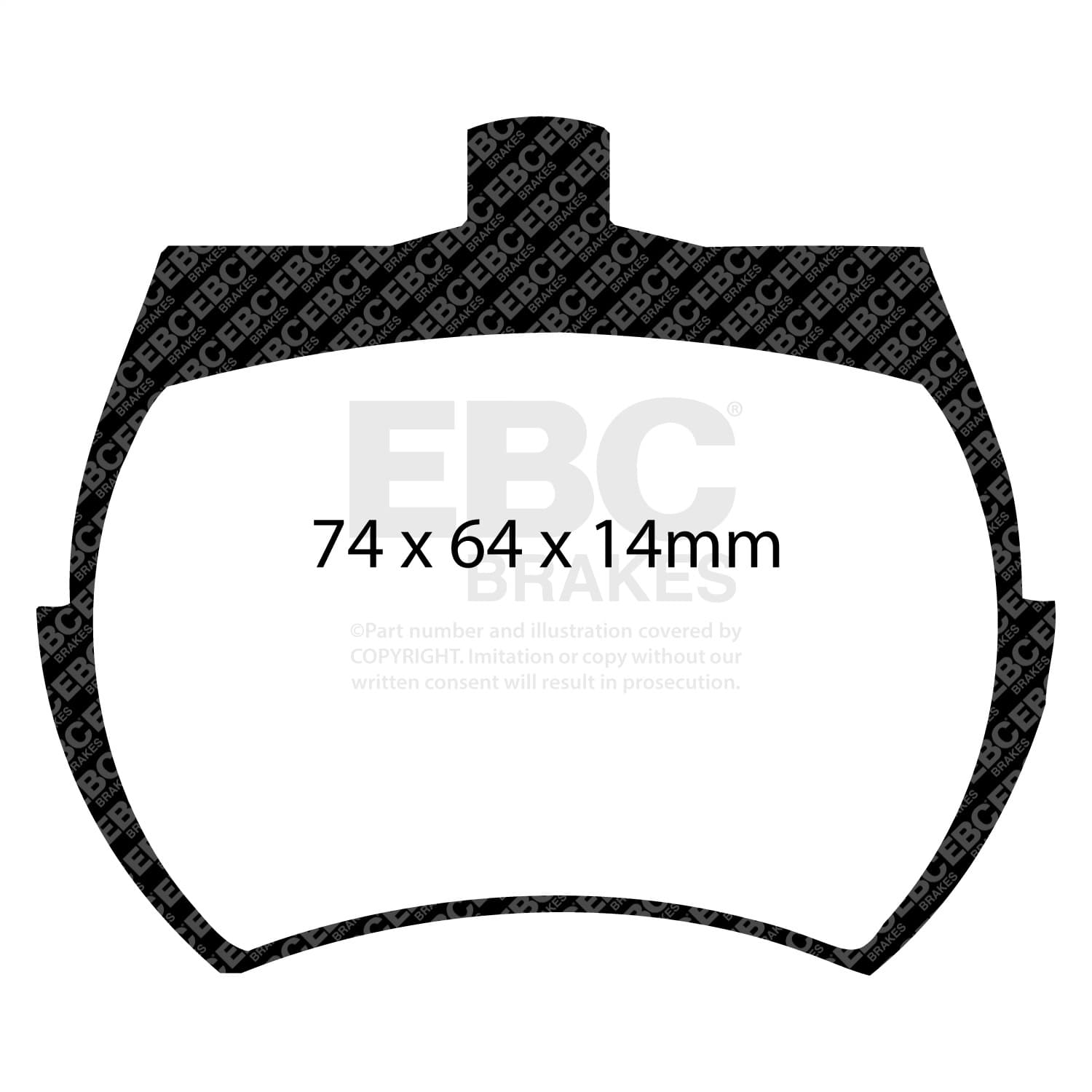 EBC Brakes - DP3127C - Disc Brake Pad image 5