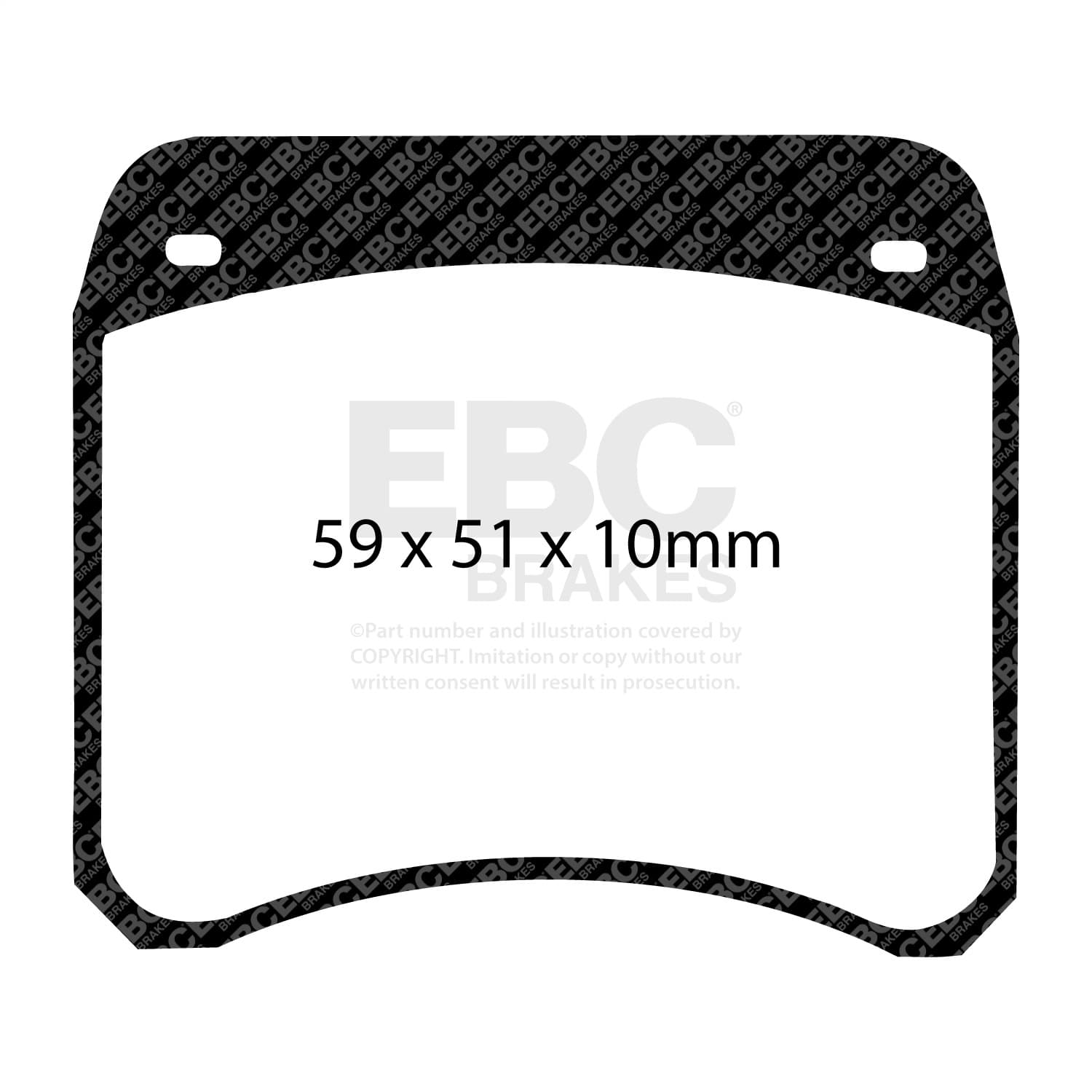 EBC Brakes - DP2128 - Disc Brake Pad image 2