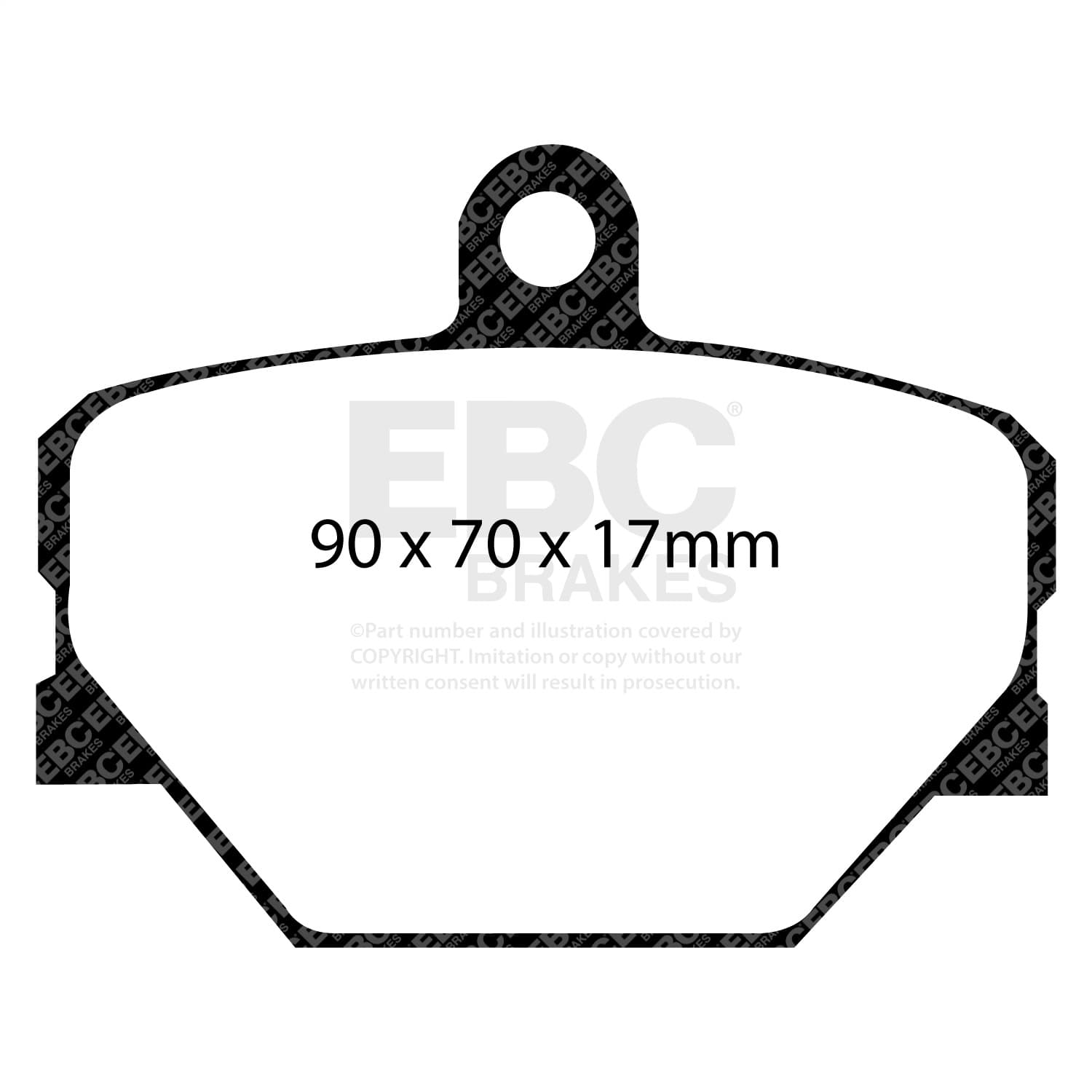 EBC Brakes - DP21287 - Disc Brake Pad image 4