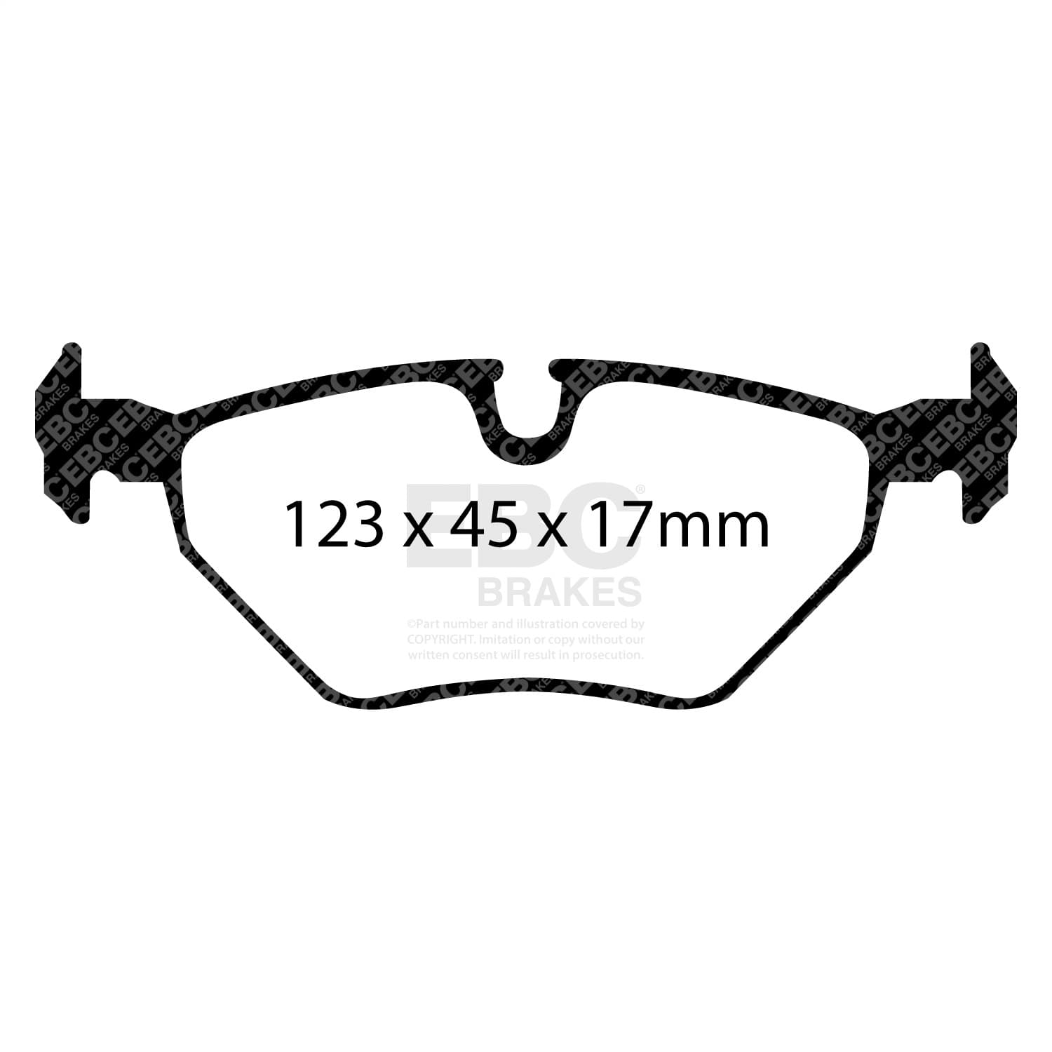 EBC Brakes - DP21289 - Disc Brake Pad image 3