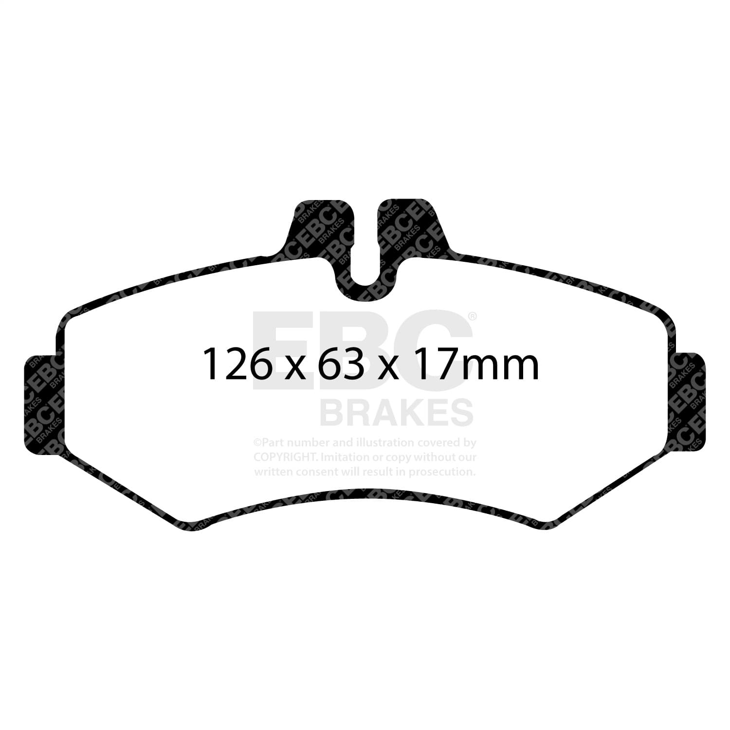 EBC Brakes - DP41298R - Disc Brake Pad image 5