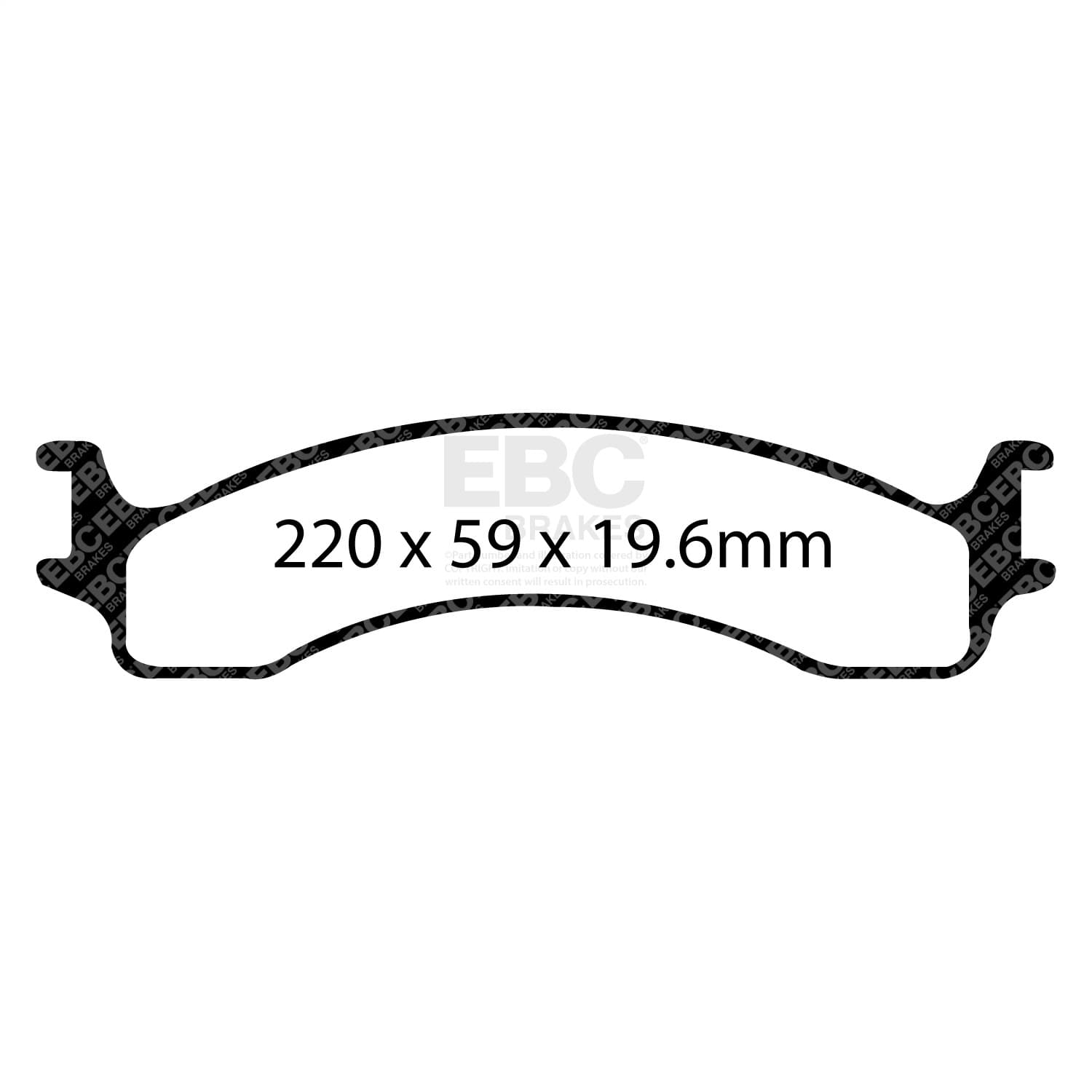EBC Brakes - DP41307R - Disc Brake Pad image 4
