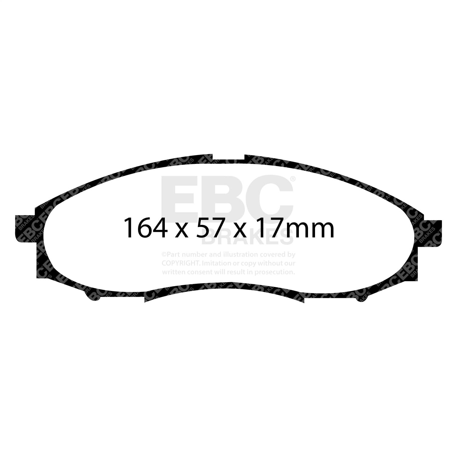 EBC Brakes - DP61316 - Disc Brake Pad image 5
