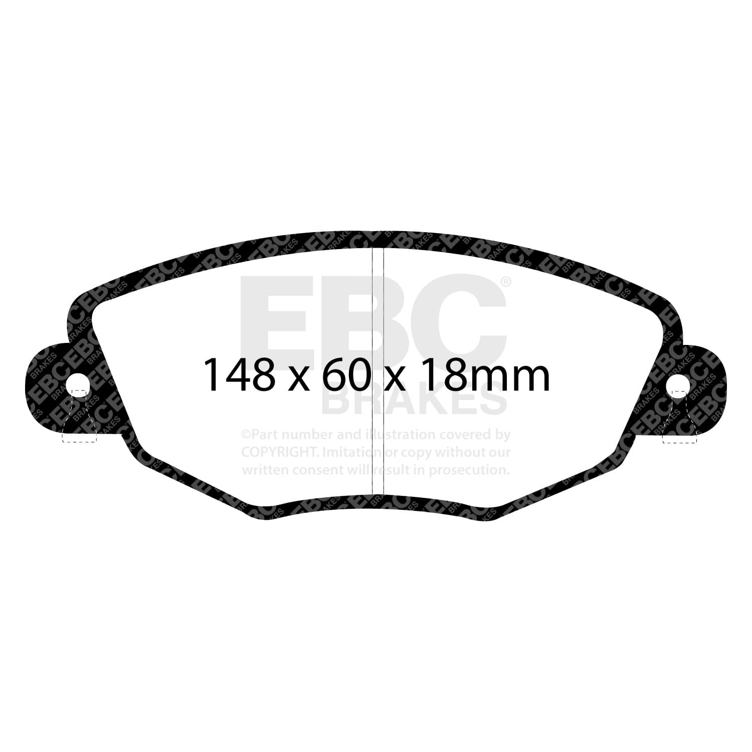 EBC Brakes - DP41322R - Disc Brake Pad image 6