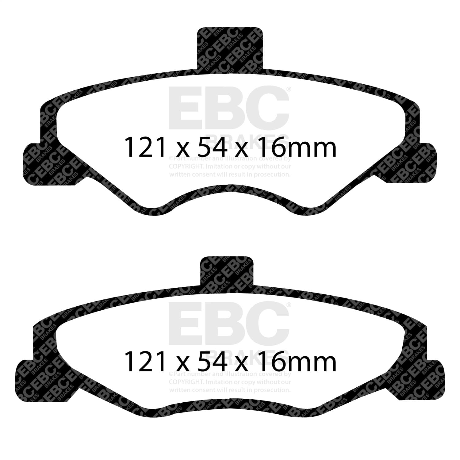 EBC Brakes - DP21323 - Disc Brake Pad image 5
