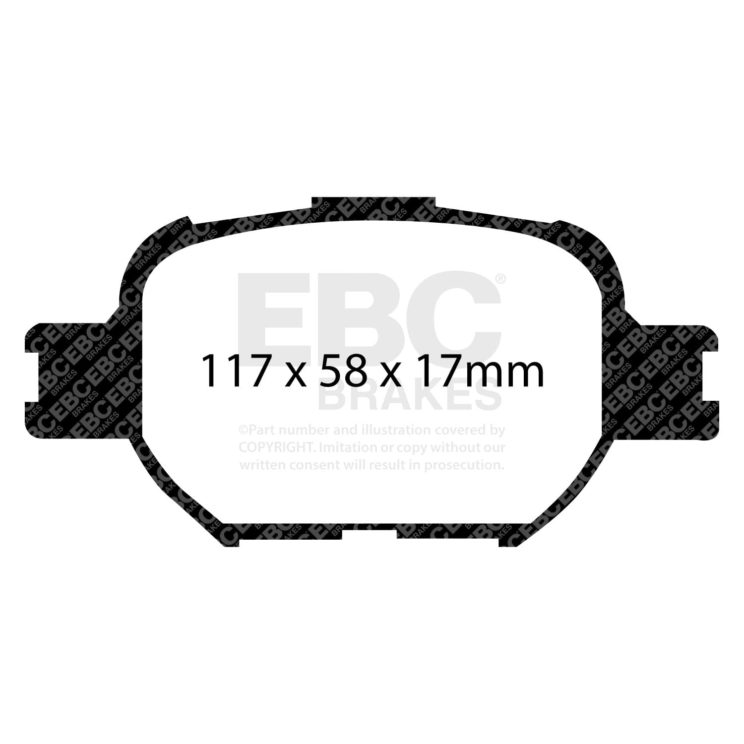 EBC Brakes - DP41325R - Disc Brake Pad image 4