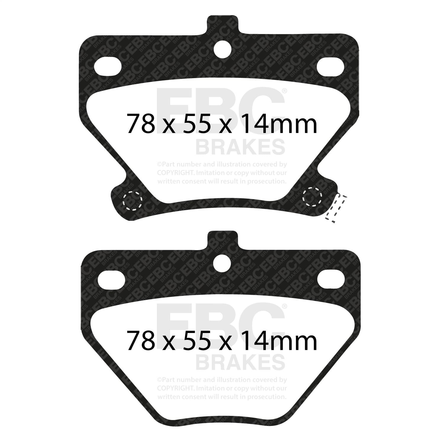 EBC Brakes - DP21326 - Disc Brake Pad image 4