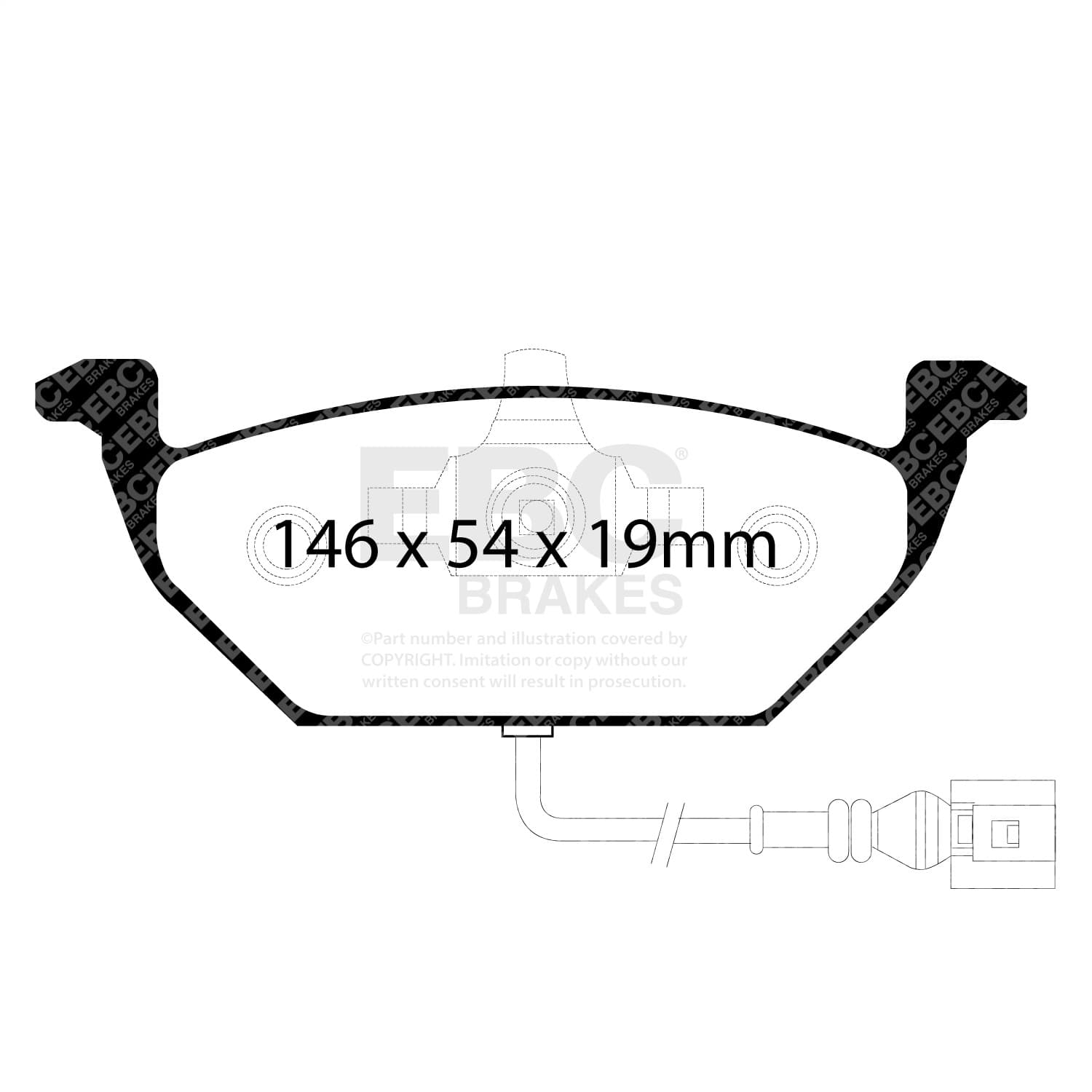 EBC Brakes - DP21329 - Disc Brake Pad image 4