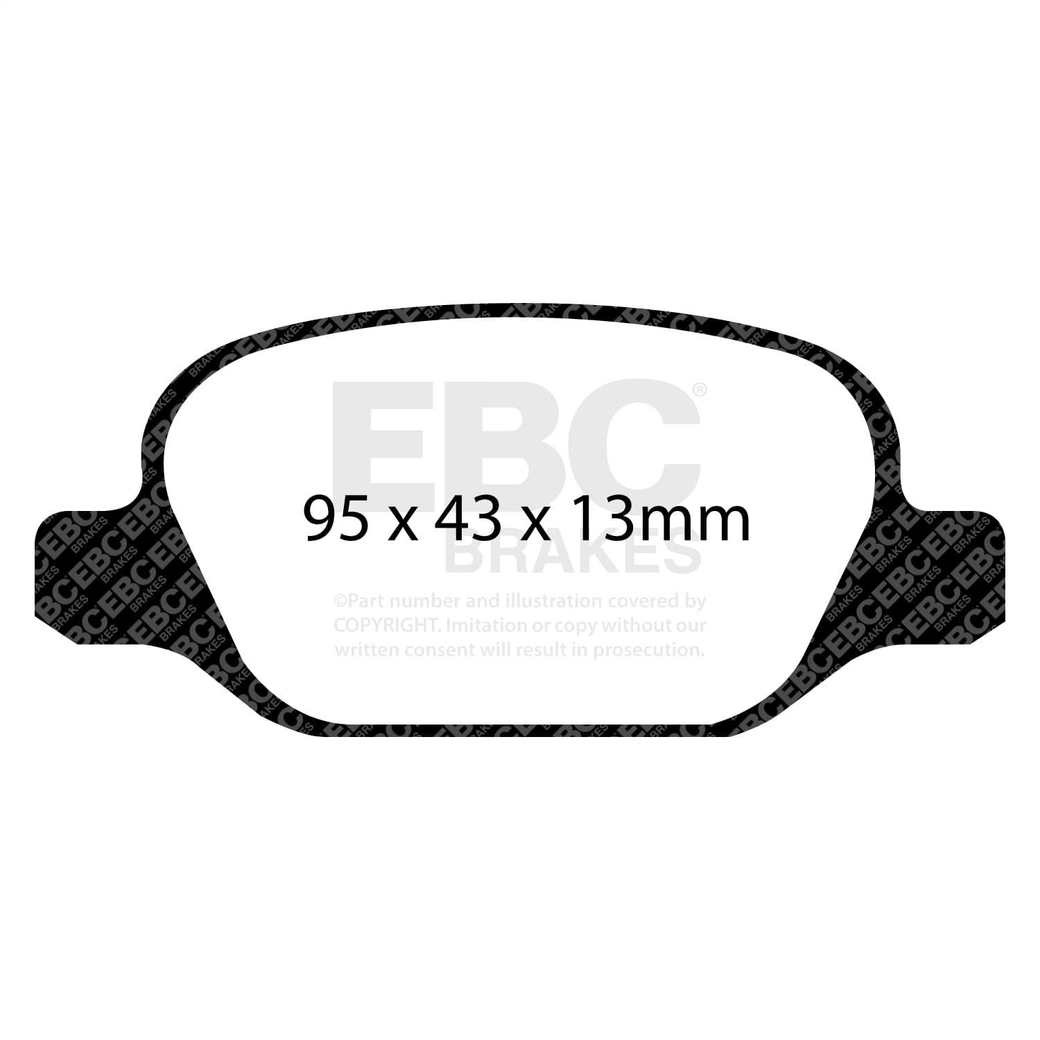EBC Brakes - DP21338 - Disc Brake Pad image 4
