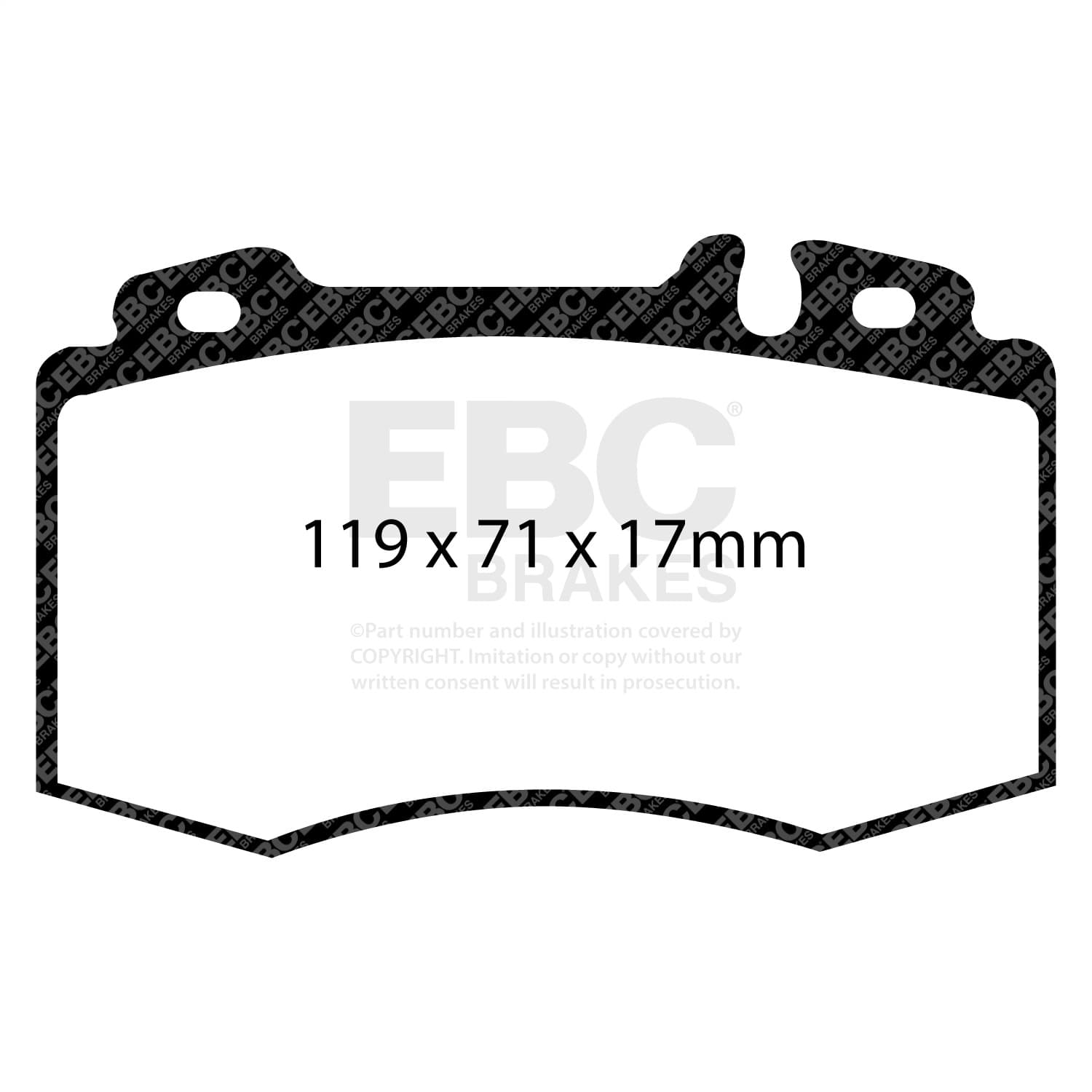 EBC Brakes - DP41363R - Disc Brake Pad image 5