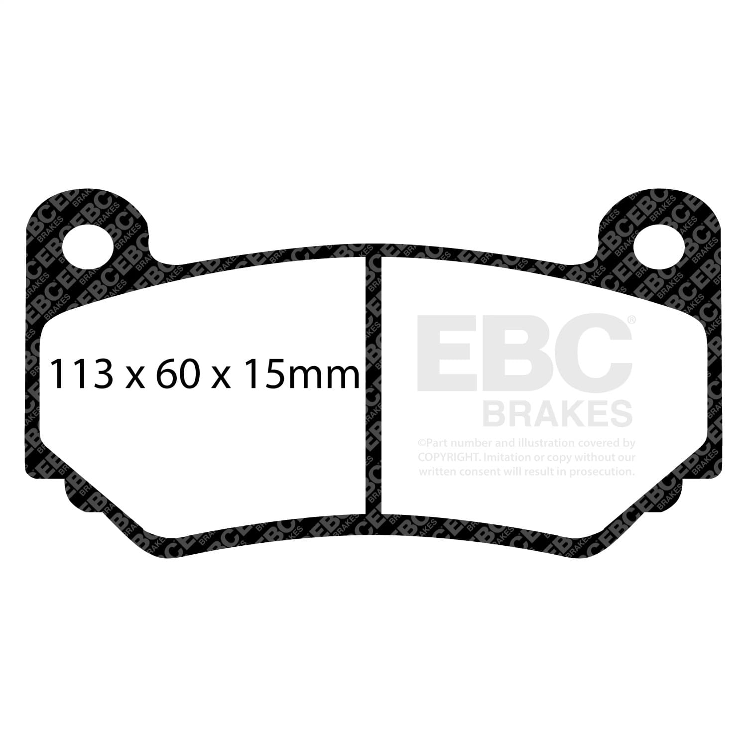 EBC Brakes - DP41377R - Disc Brake Pad image 4