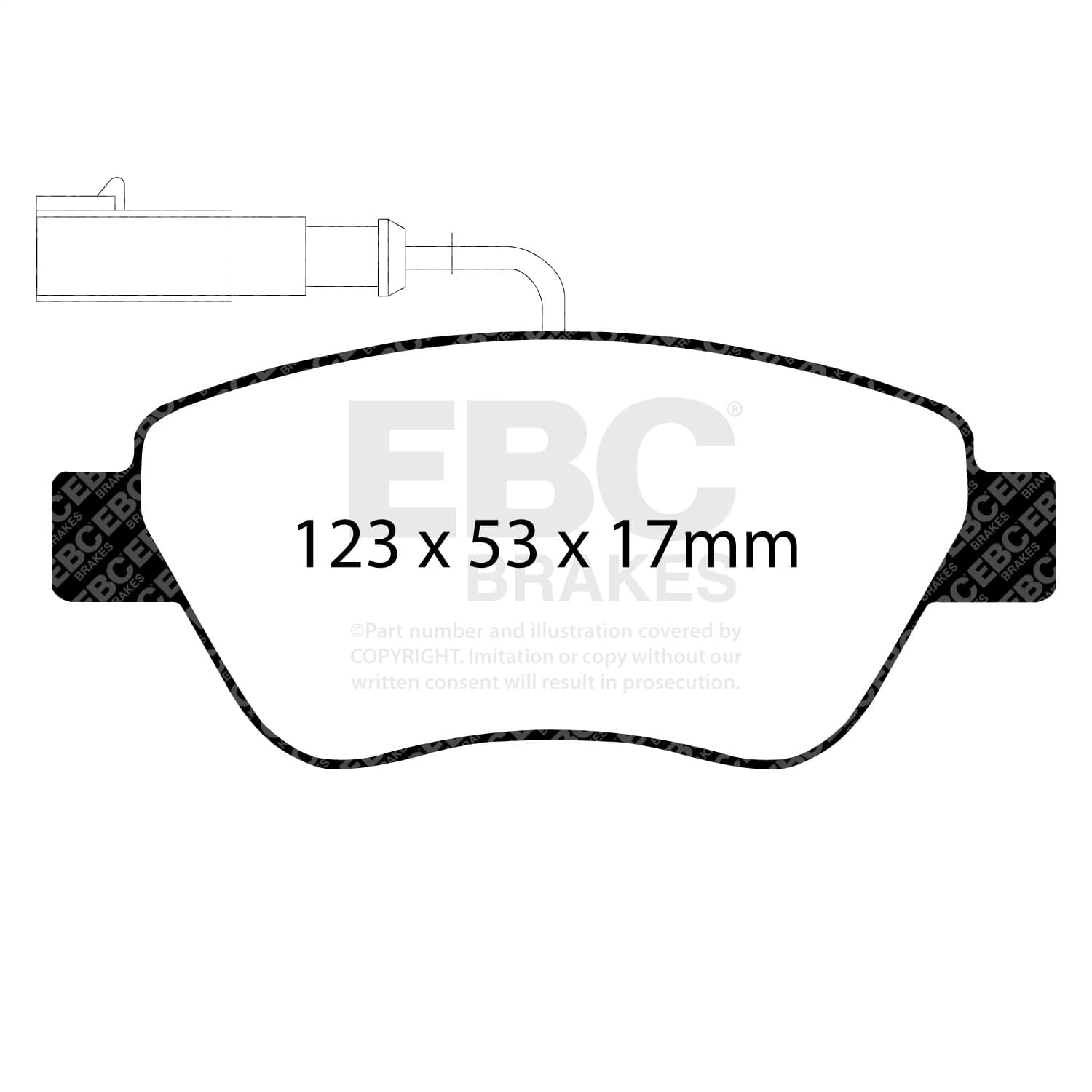 EBC Brakes - DP21384 - Disc Brake Pad image 4