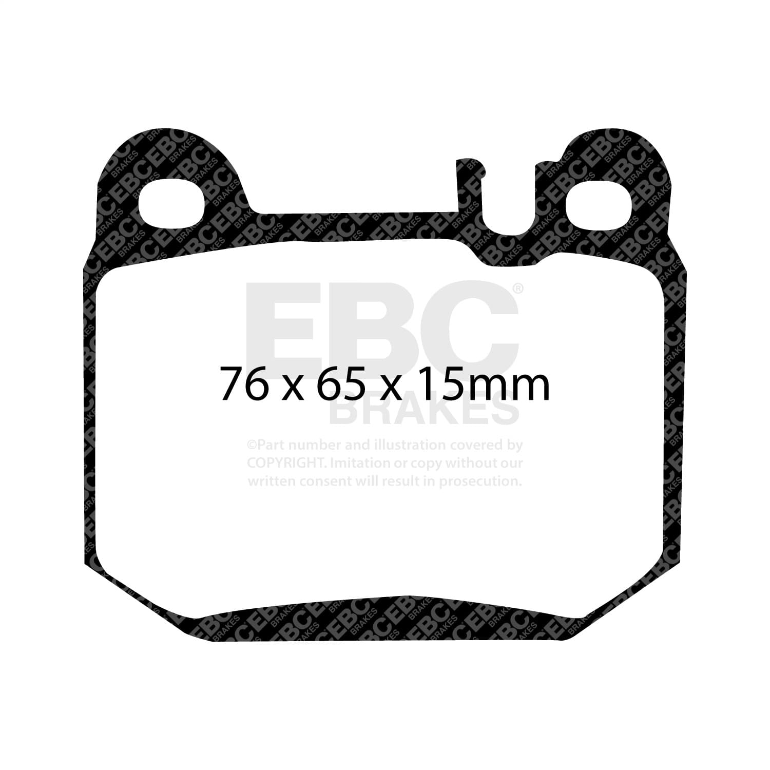 EBC Brakes - DP51395NDX - Disc Brake Pad image 5