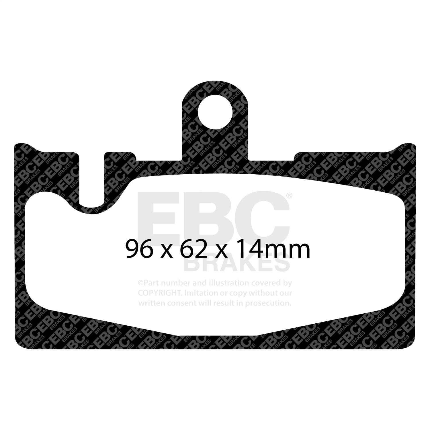 EBC Brakes - DP41397R - Disc Brake Pad image 2