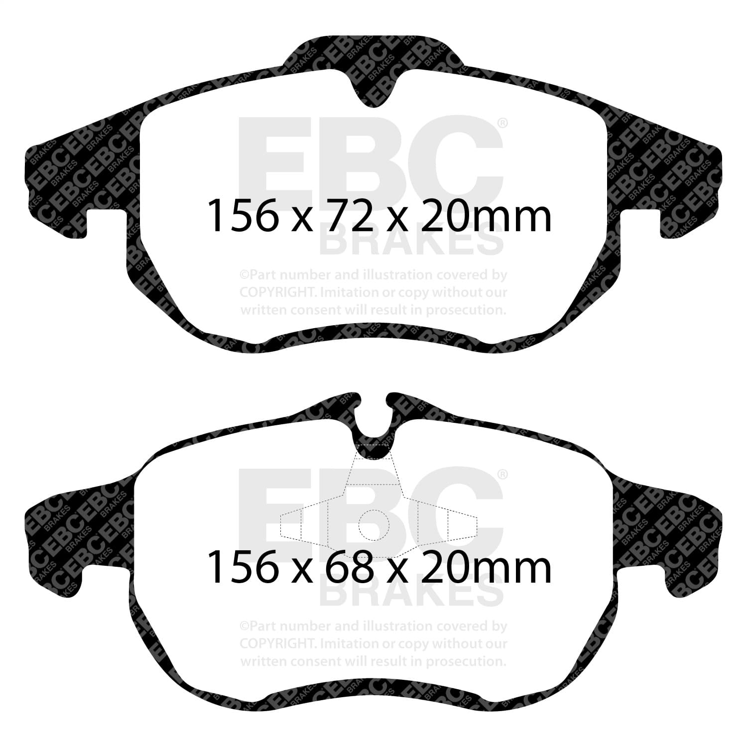 EBC Brakes - DP21414 - Disc Brake Pad image 5