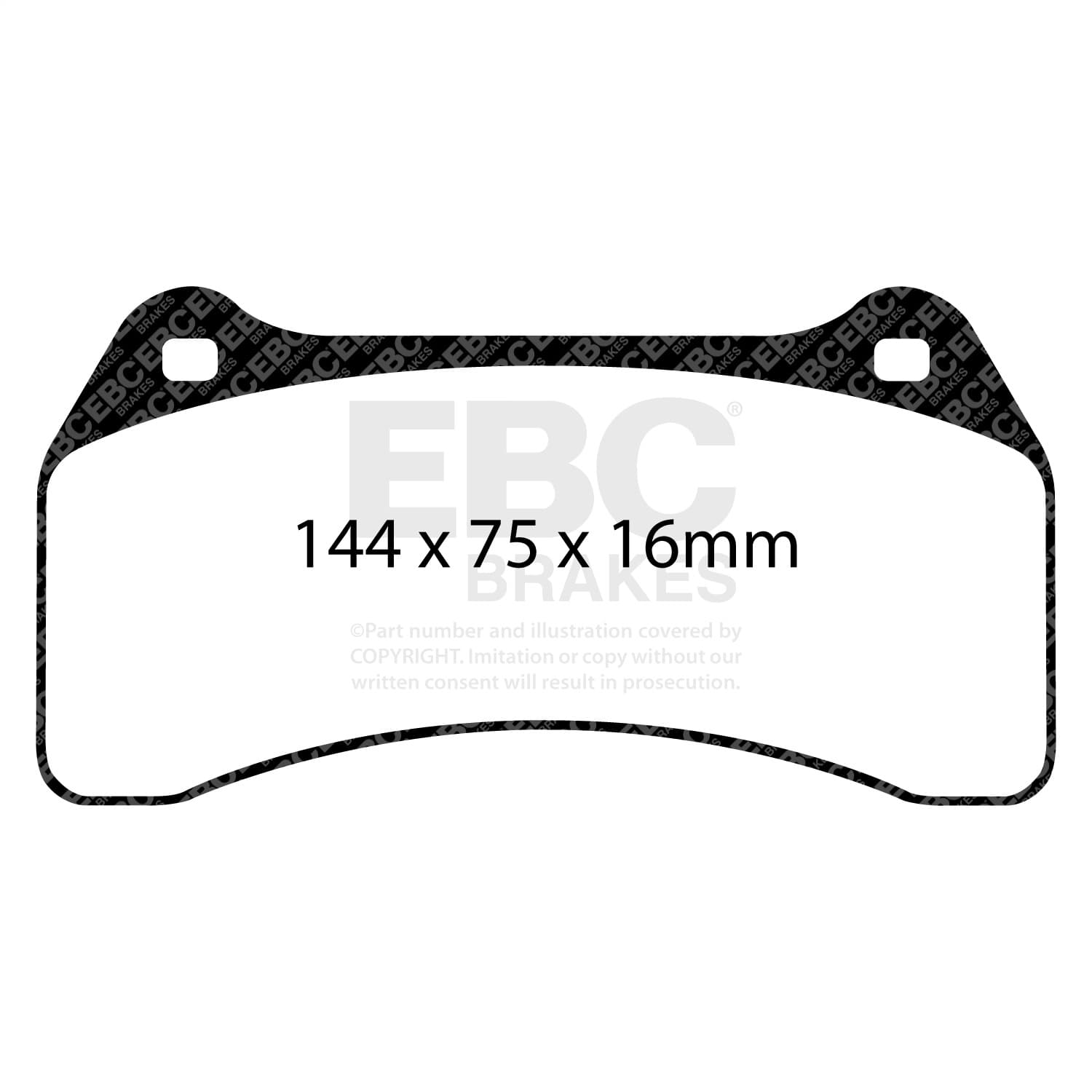 EBC Brakes - DP31462C - Disc Brake Pad image 6