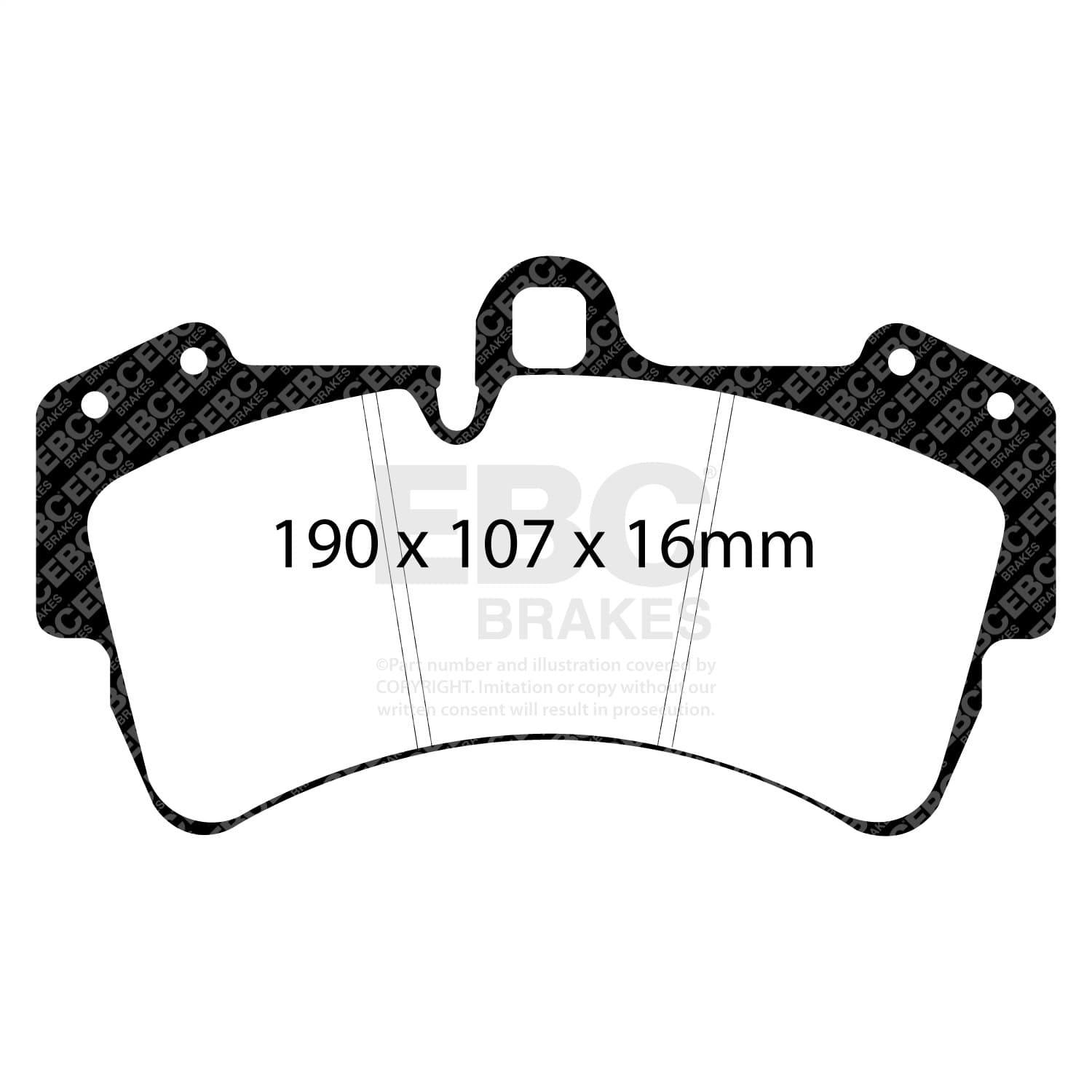 EBC Brakes - DP31473C - Disc Brake Pad image 4