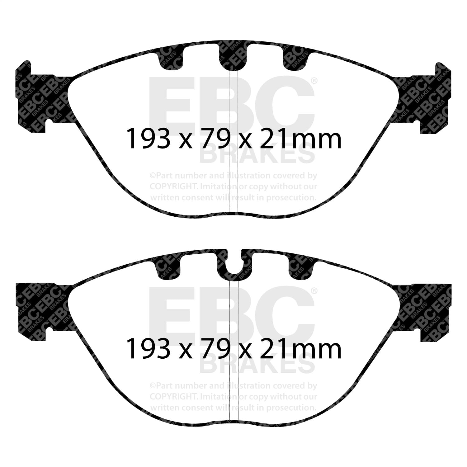 EBC Brakes - DP31482C - Disc Brake Pad image 4