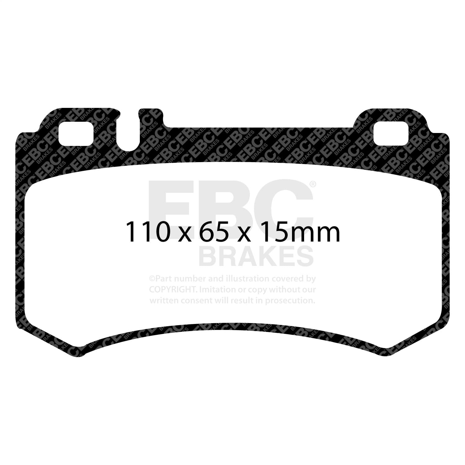 EBC Brakes - DP31490C - Disc Brake Pad image 4