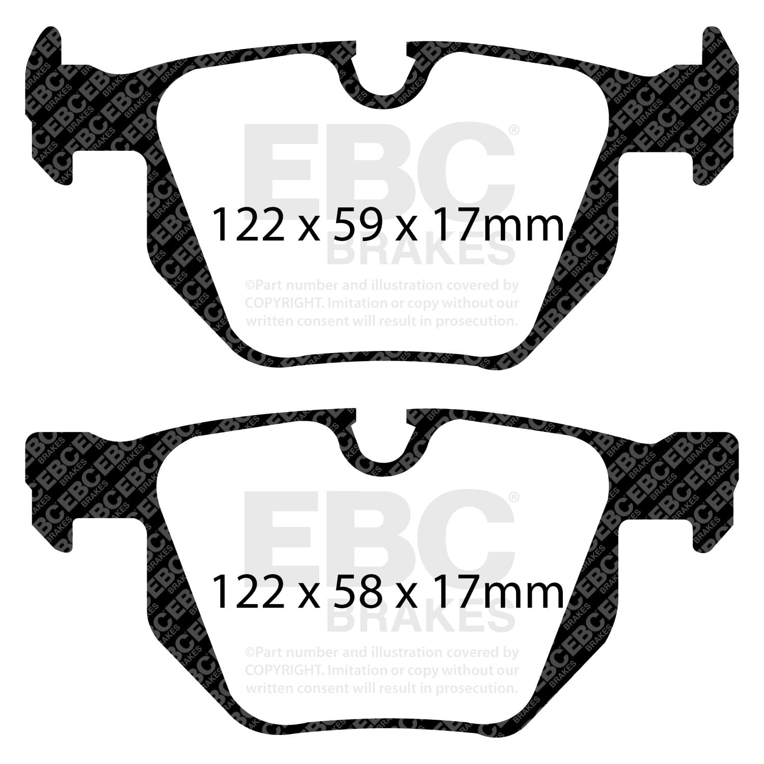 EBC Brakes - DP21494 - Disc Brake Pad image 5
