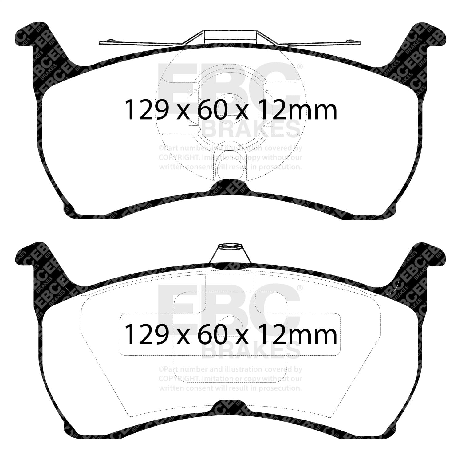 EBC Brakes - DP41504R - Disc Brake Pad image 5