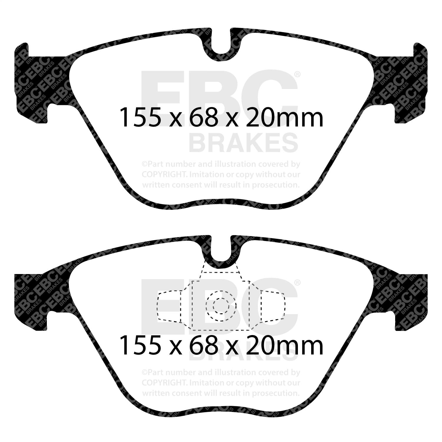 EBC Brakes - DP21512 - Disc Brake Pad image 4