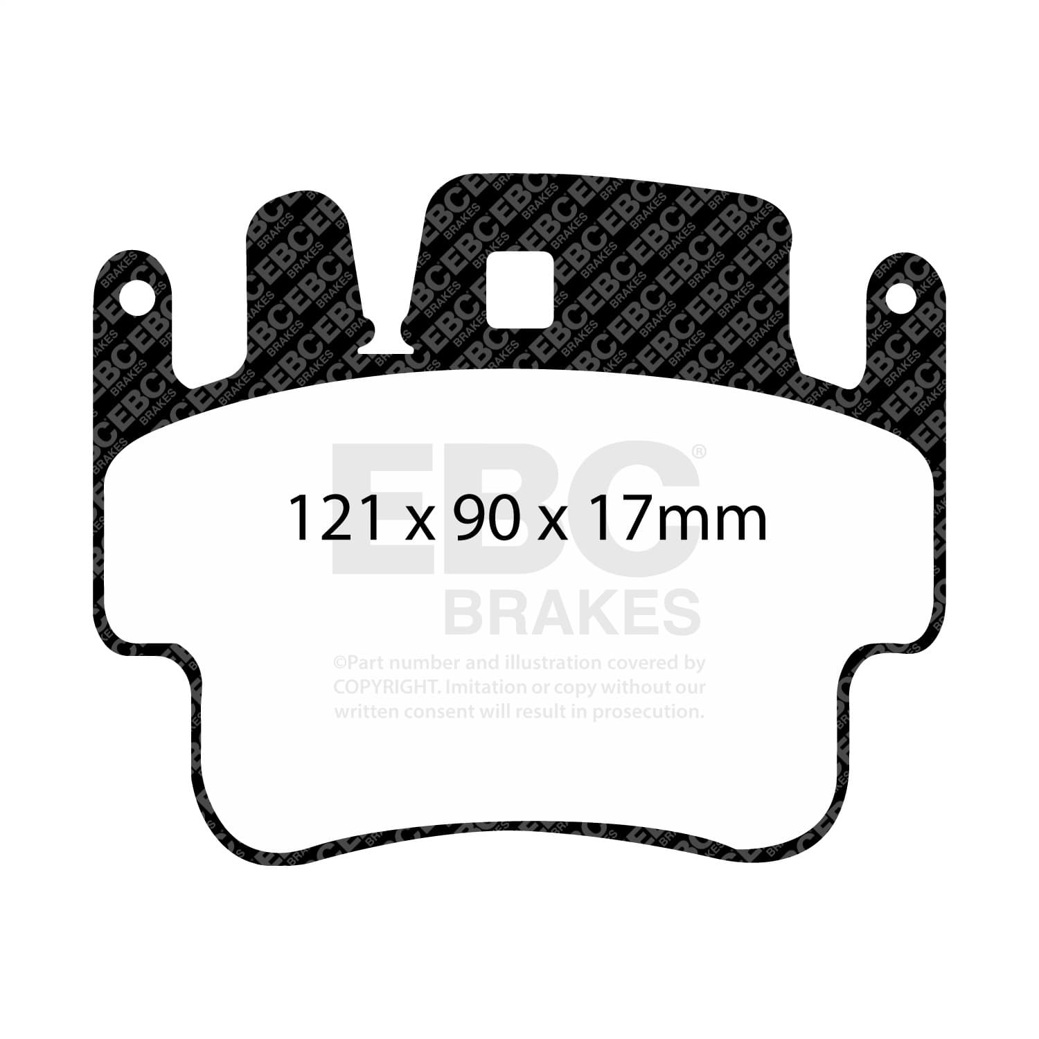EBC Brakes - DP31514C - Disc Brake Pad image 4