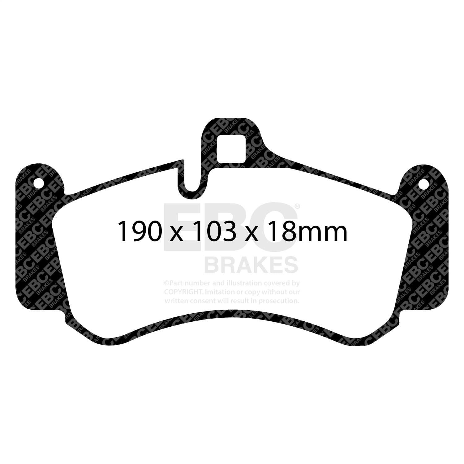 EBC Brakes - S11KF1839 - Front - Disc Brake Pad and Rotor Kit image 5