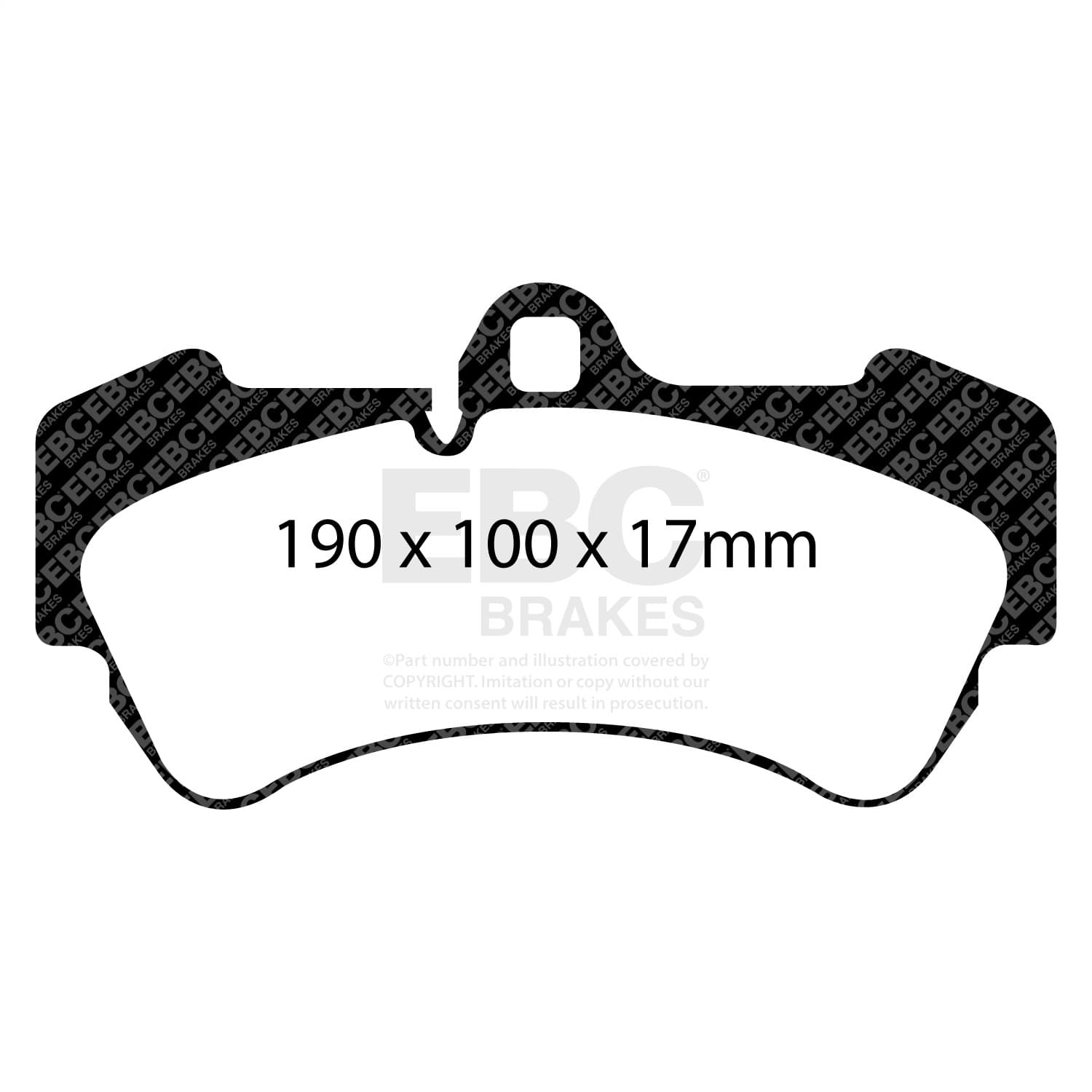 EBC Brakes - DP31521C - Disc Brake Pad image 1
