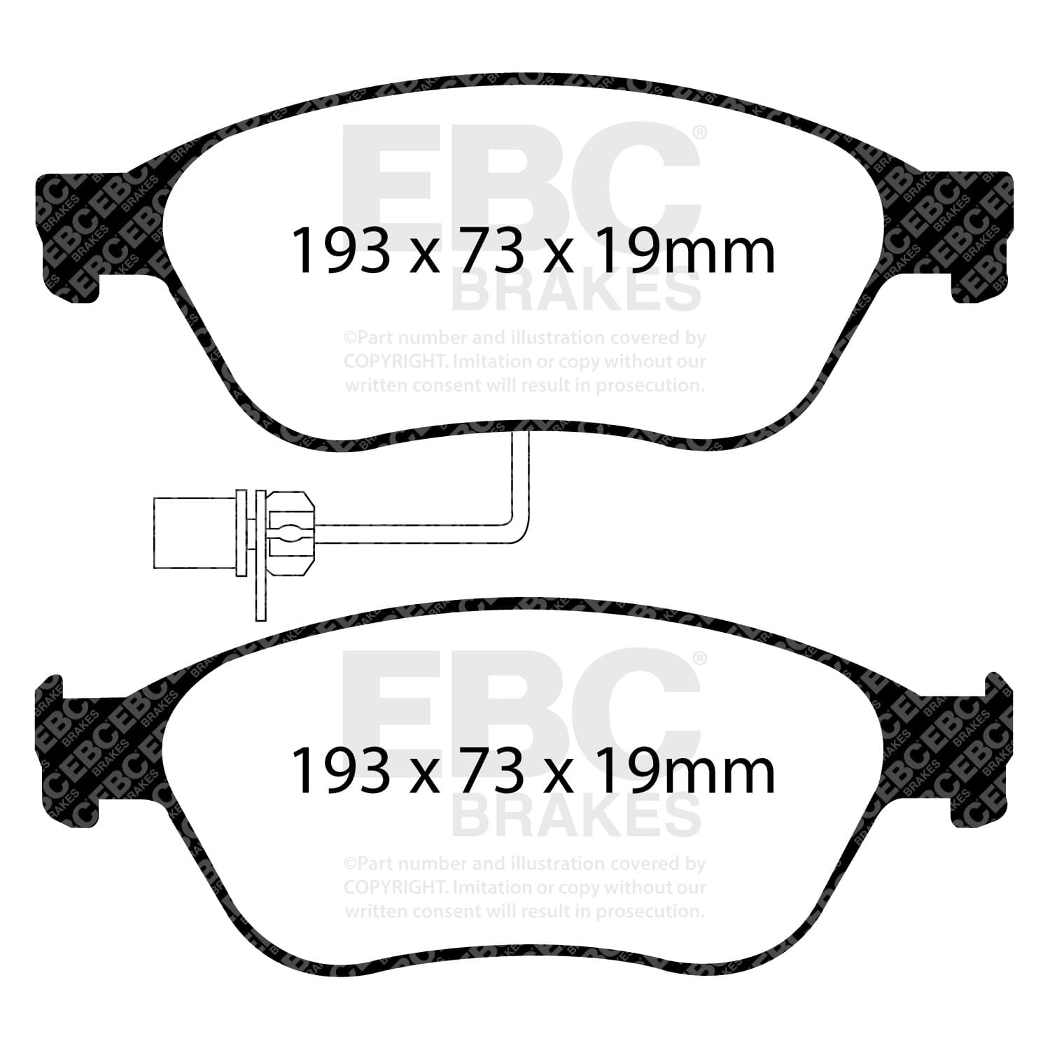 EBC Brakes - DP41535R - Disc Brake Pad image 3
