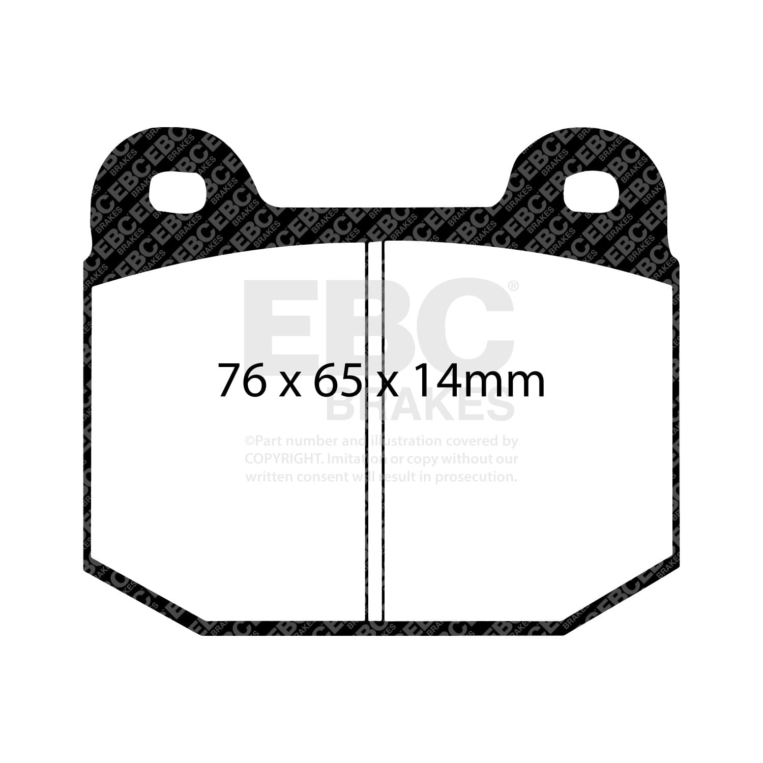 EBC Brakes - DP21537 - Disc Brake Pad image 5