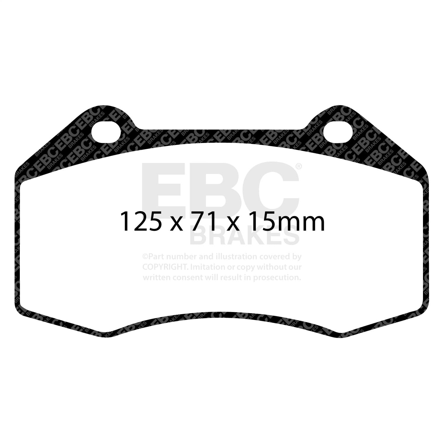 EBC Brakes - DP21539 - Disc Brake Pad image 5