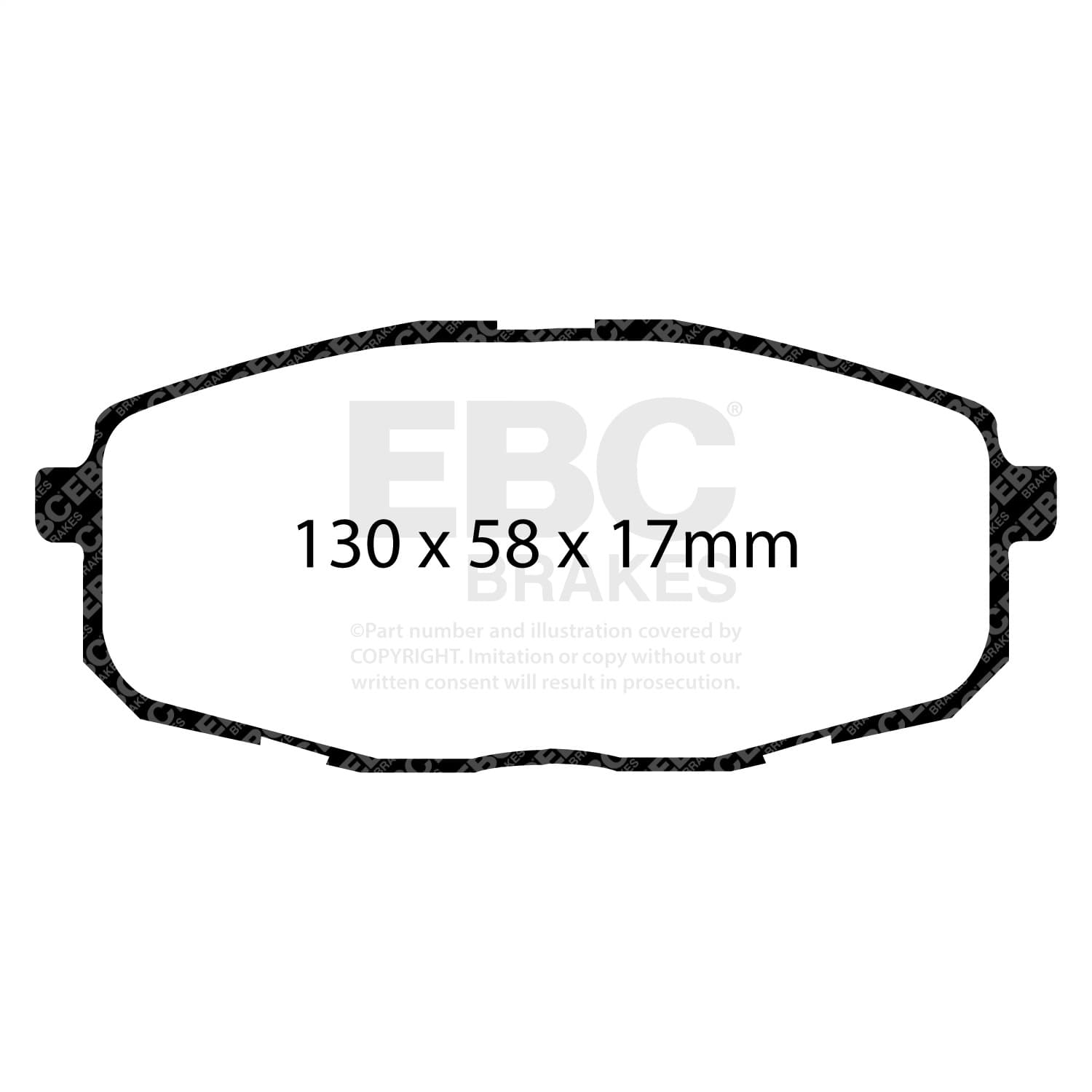 EBC Brakes - DP41562R - Disc Brake Pad image 4