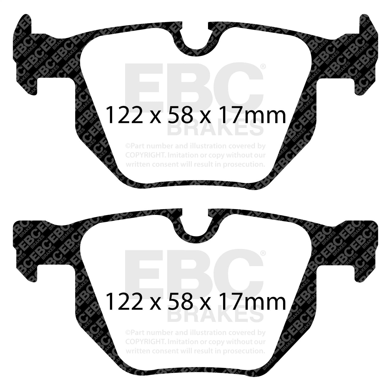 EBC Brakes - DP21588 - Disc Brake Pad image 5