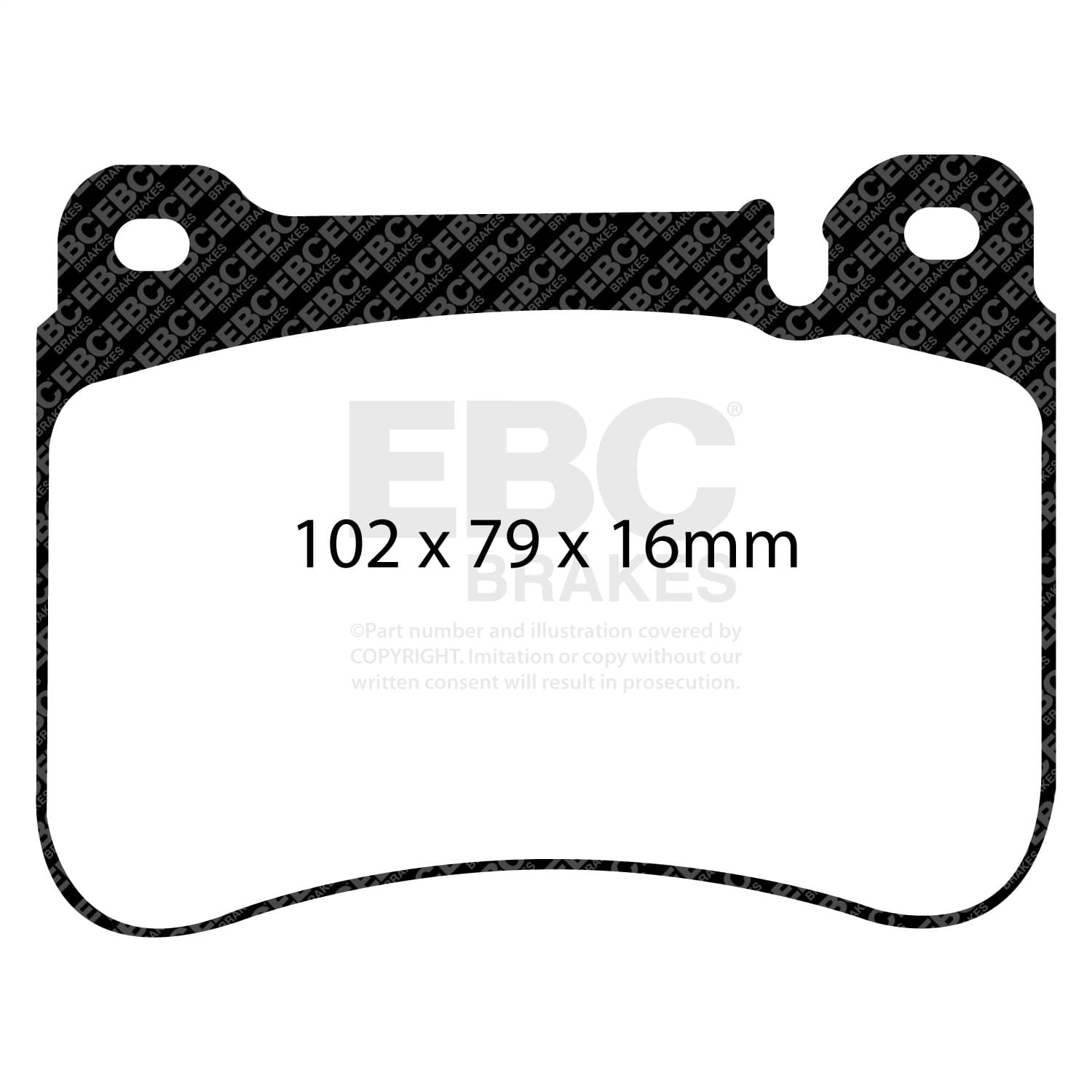 EBC Brakes - DP41590R - Disc Brake Pad image 3