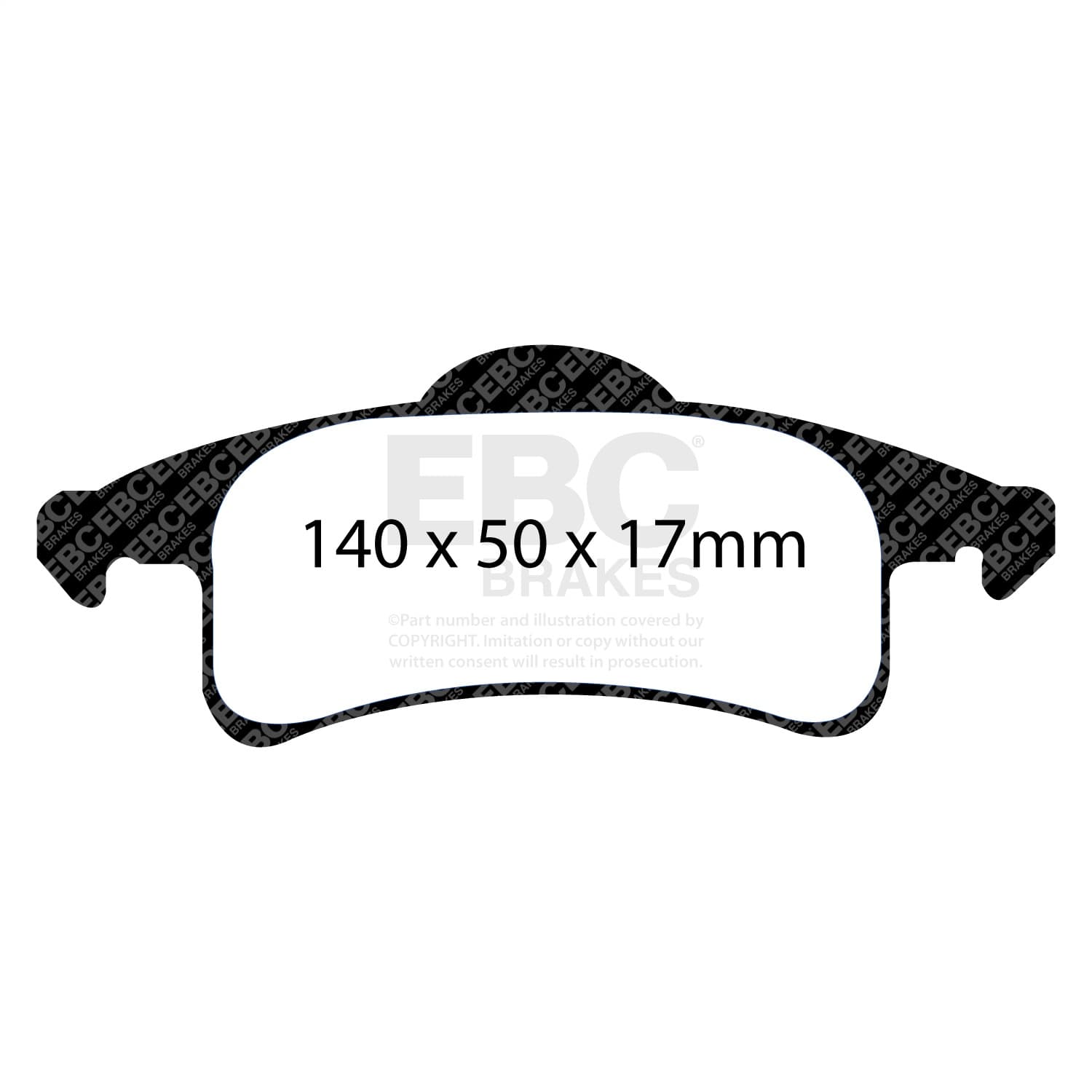 EBC Brakes - DP61606 - Disc Brake Pad image 4