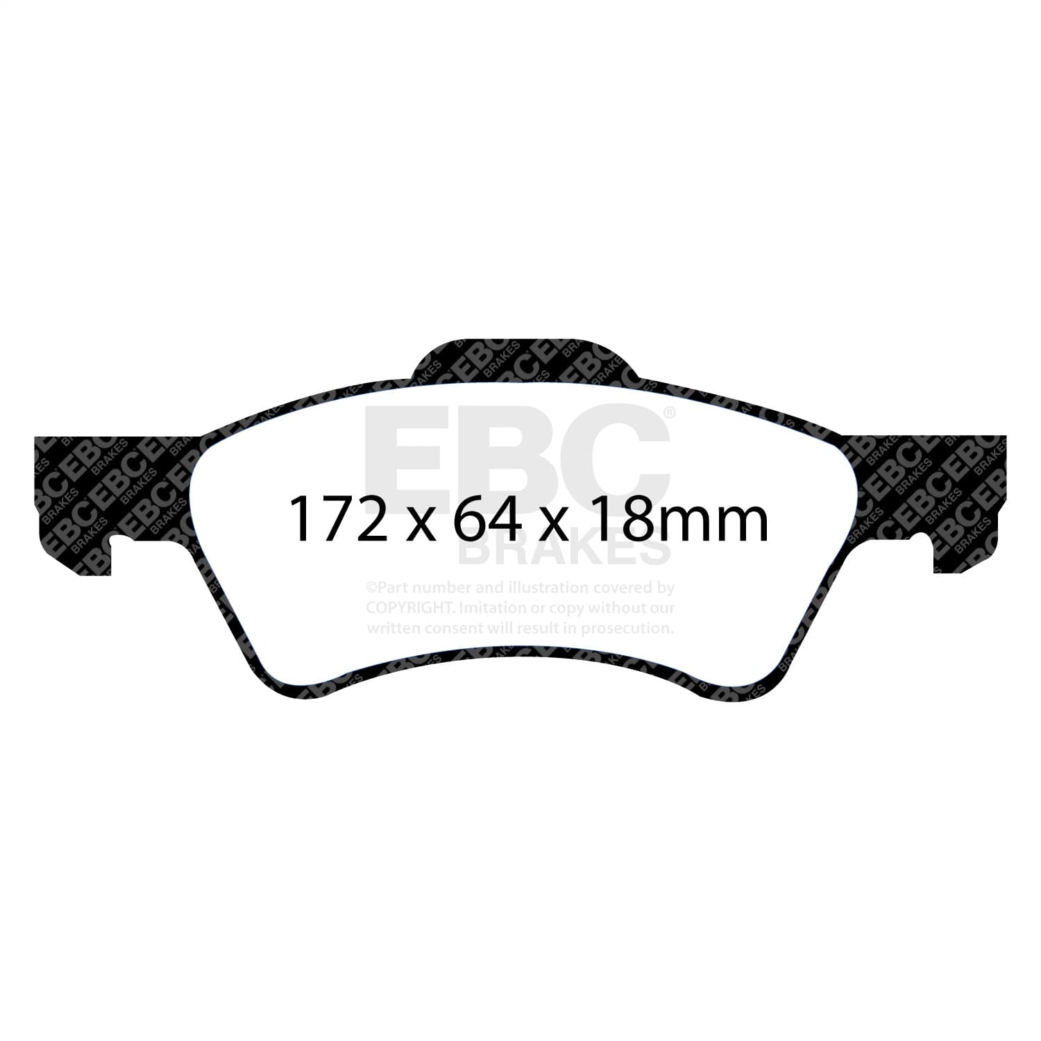 EBC Brakes - DP61613 - Disc Brake Pad image 4