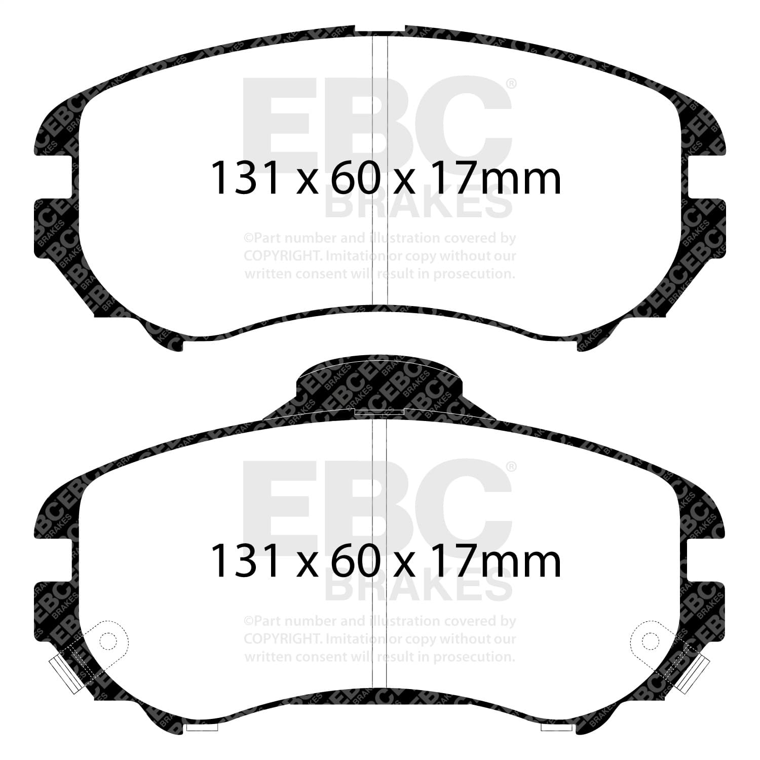 EBC Brakes - DP21643 - Disc Brake Pad image 4
