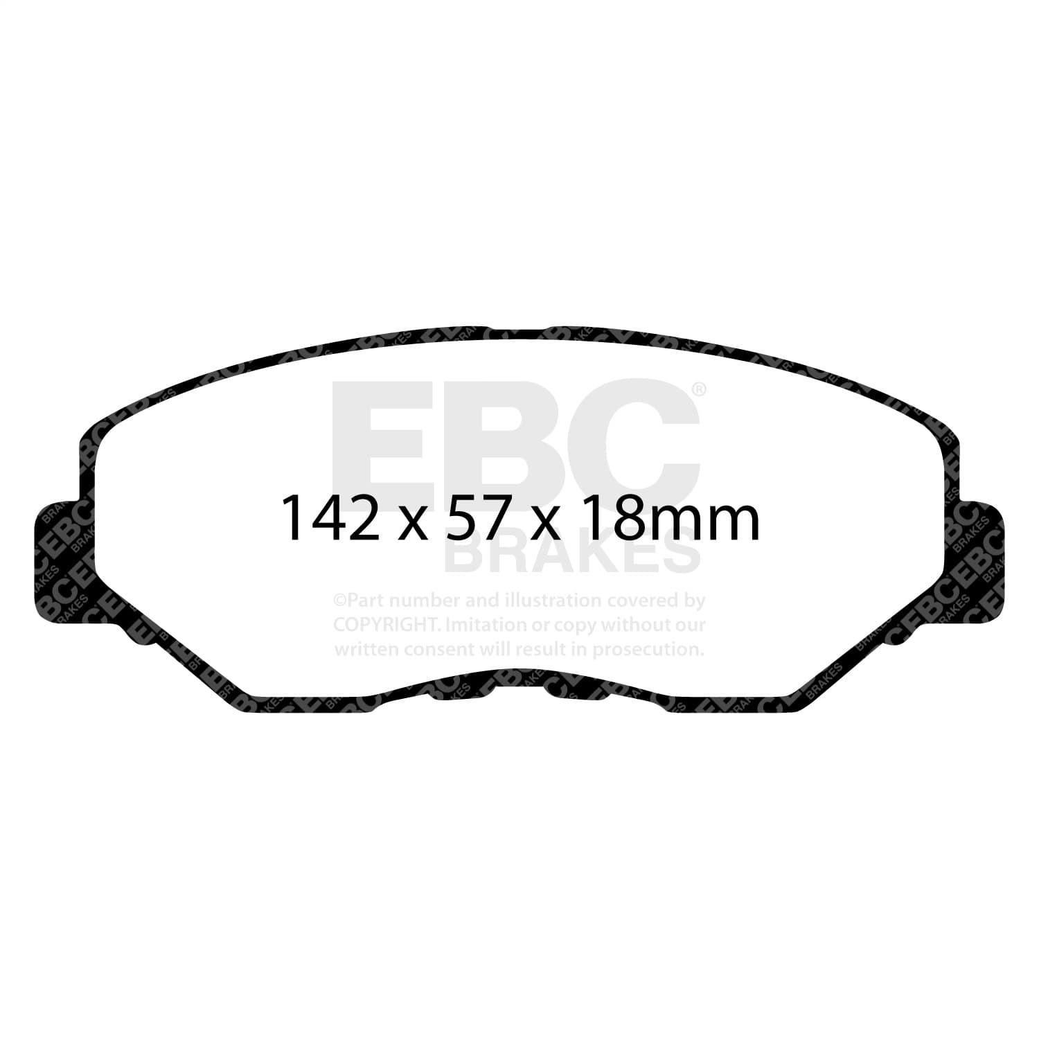 EBC Brakes - DP21655 - Disc Brake Pad image 4